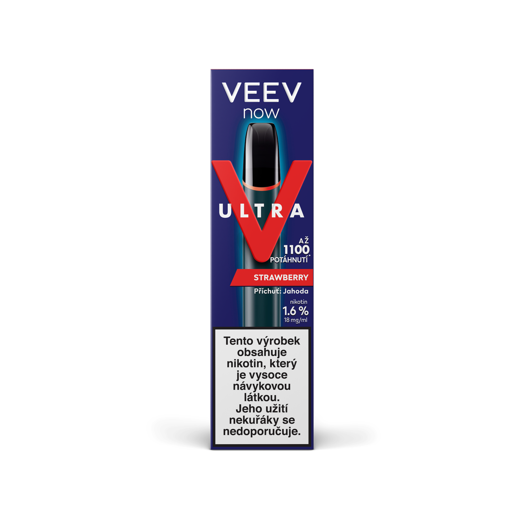 VEEV NOW ULTRA Strawberry (1 ks) (Strawberry)