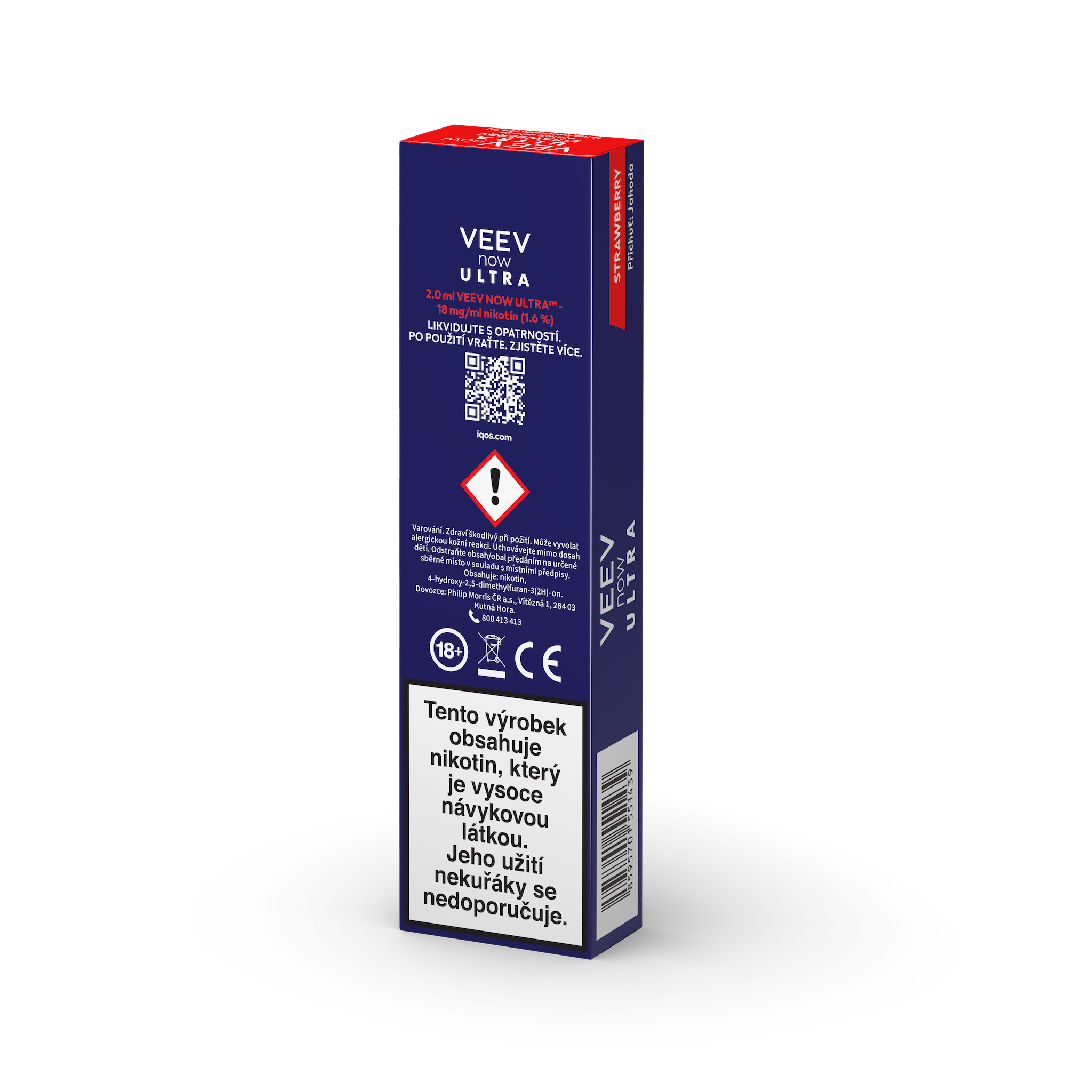 VEEV NOW ULTRA Strawberry (1 ks) (Strawberry)