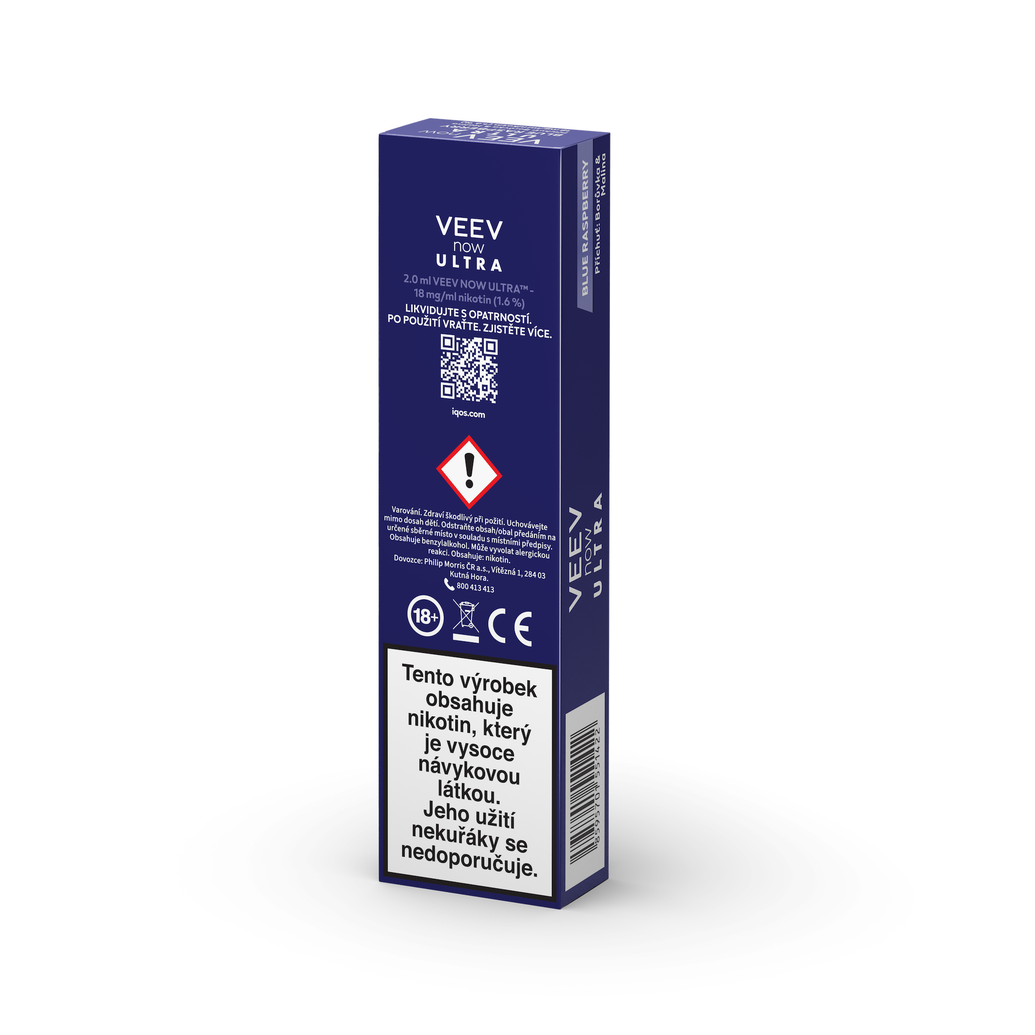 VEEV NOW ULTRA Blue Raspberry (1 ks) (BLUE RASPBERRY)