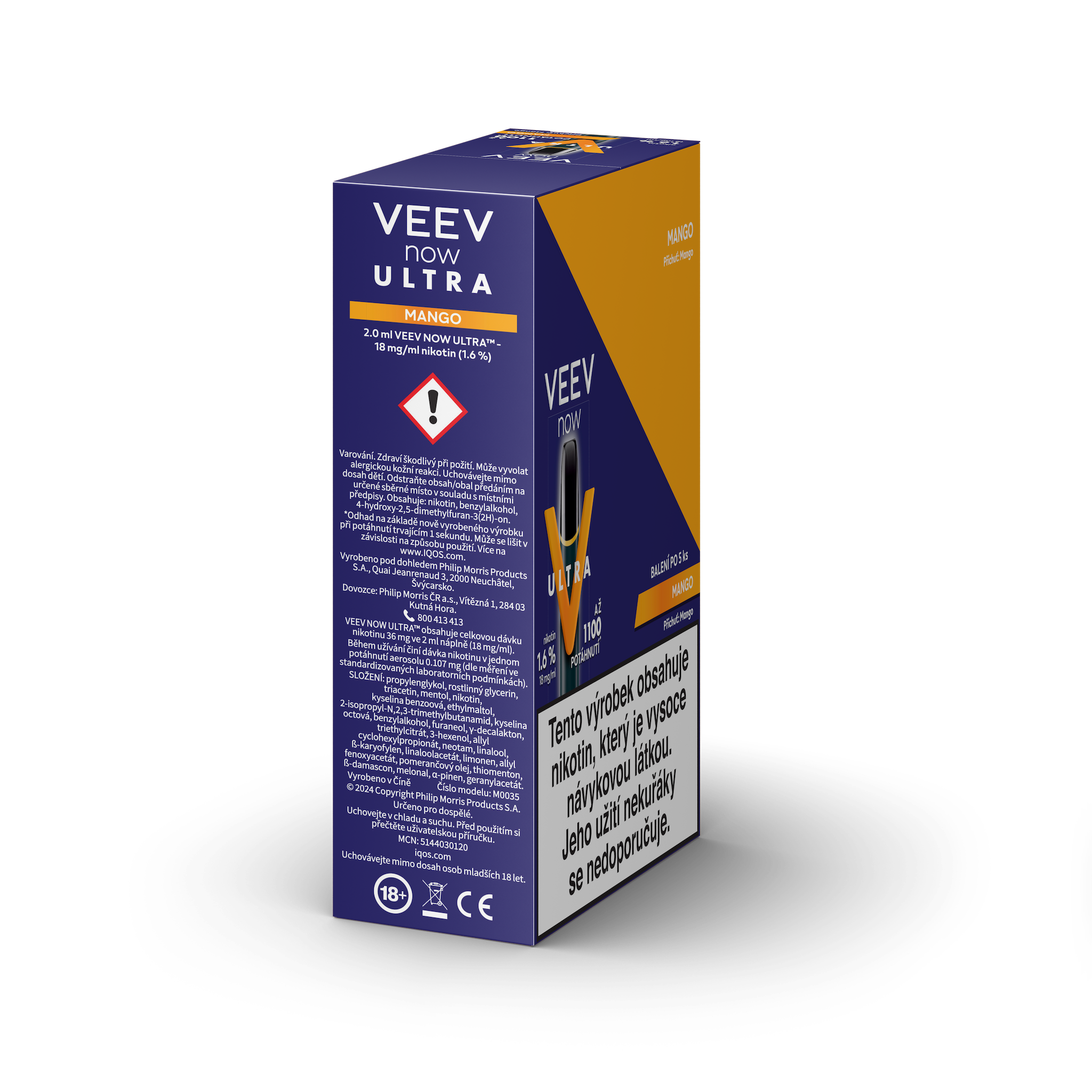 VEEV NOW ULTRA Mango (karton) (Mango)