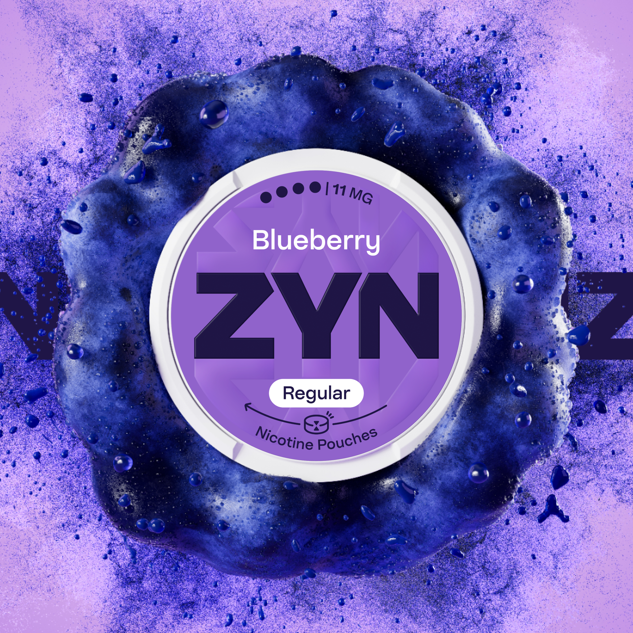 ZYN BLUEBERRY 11 MG (krabička) (Blueberry)