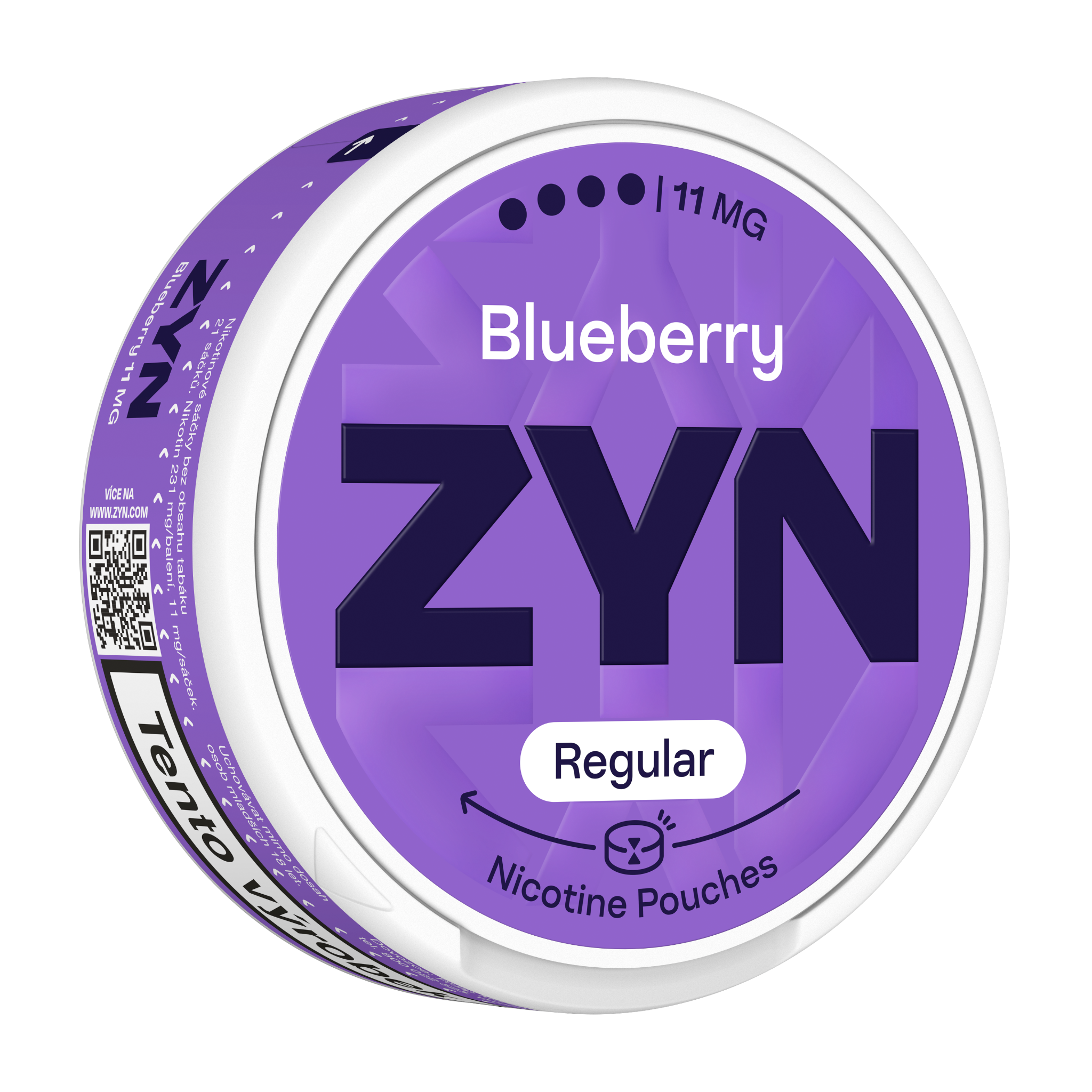 ZYN BLUEBERRY 11 MG (krabička) (Blueberry)