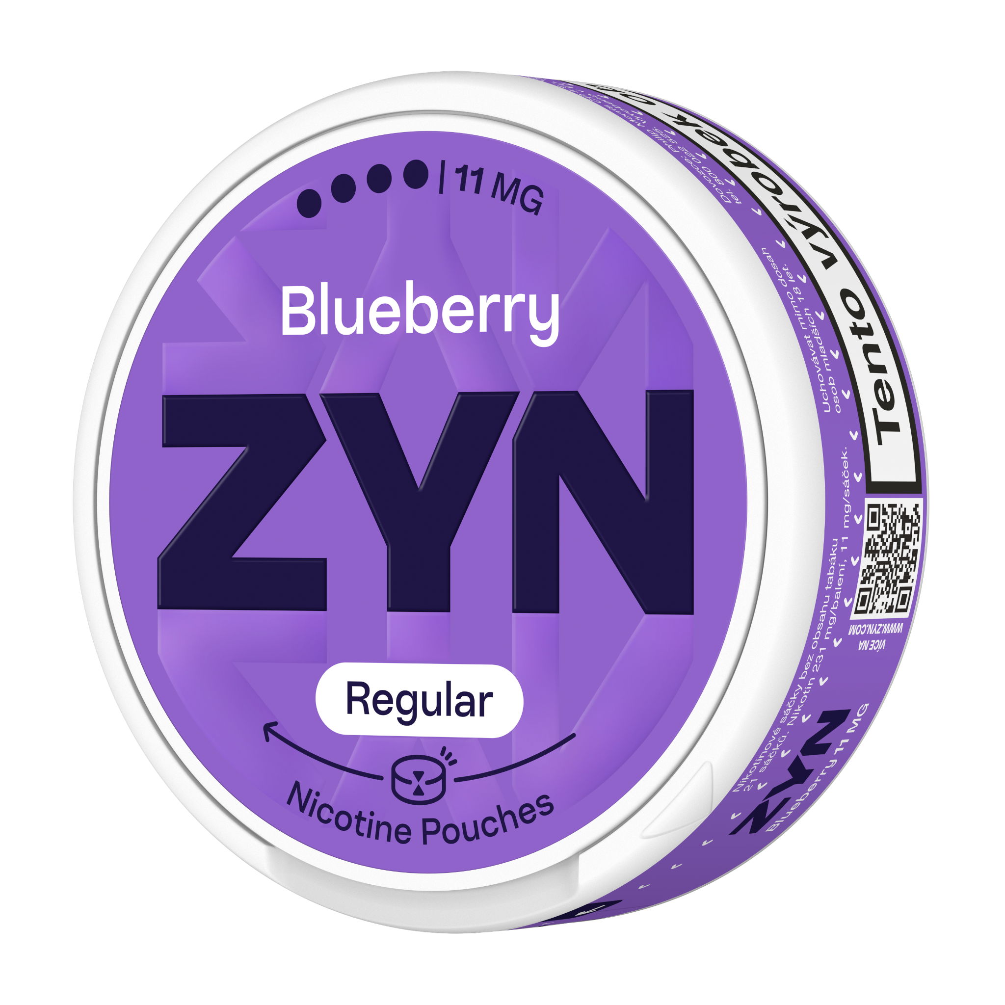 ZYN BLUEBERRY 11 MG (krabička) (Blueberry)