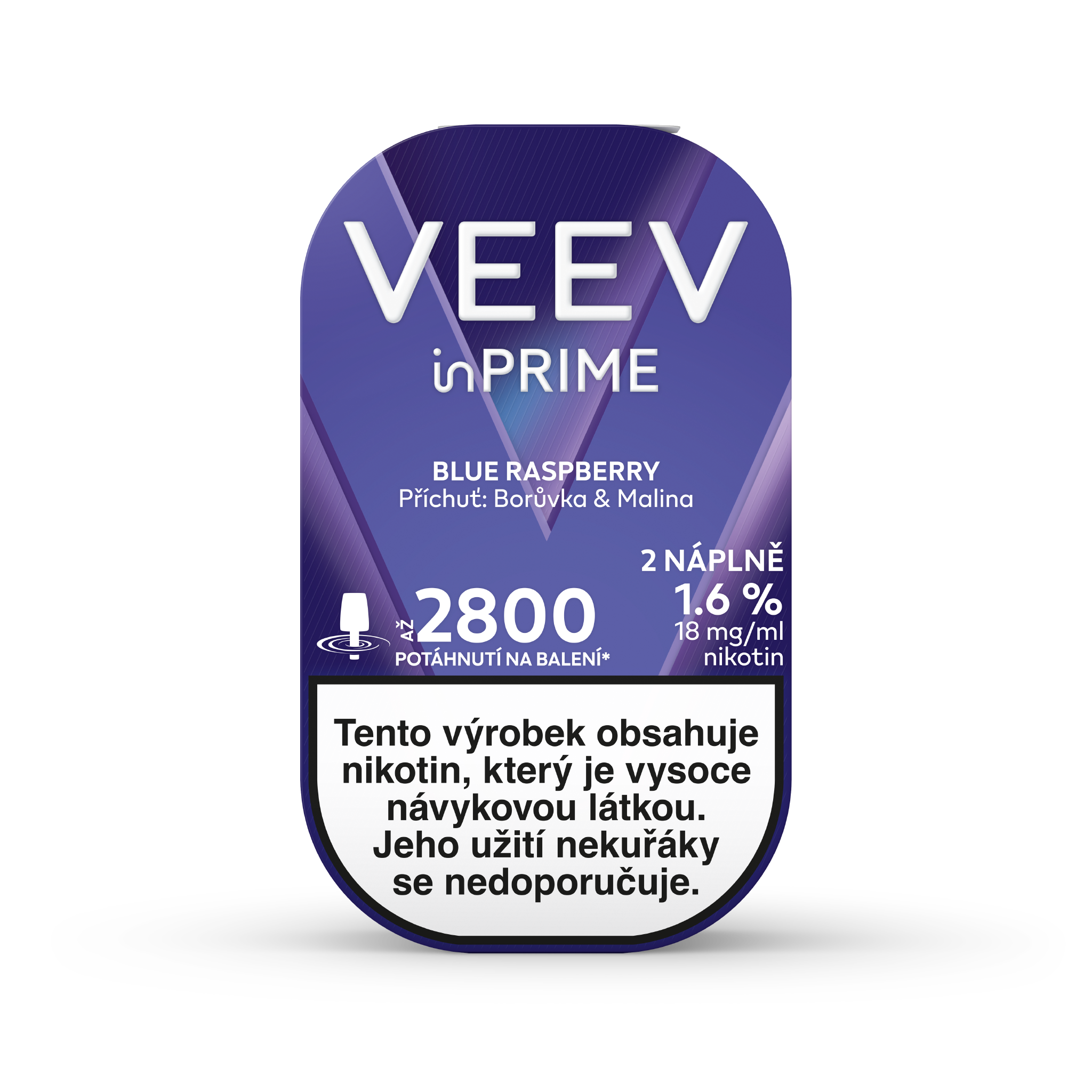 VEEV INPRIME NÁPLNĚ BLUE RASPBERRY (krabička) (BLUE RASPBERRY)