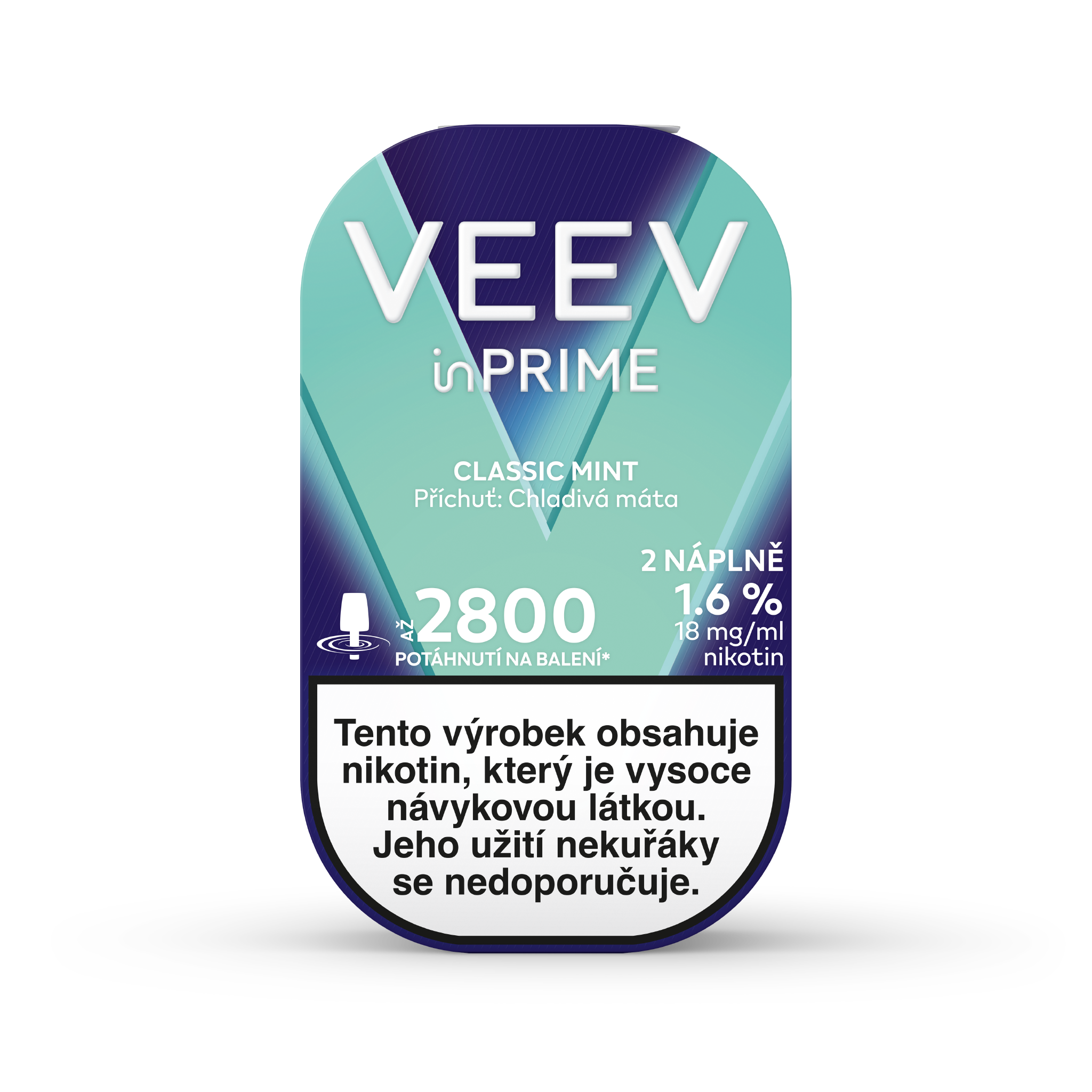 VEEV INPRIME NÁPLNĚ CLASSIC MINT (krabička) (Blue Mint)