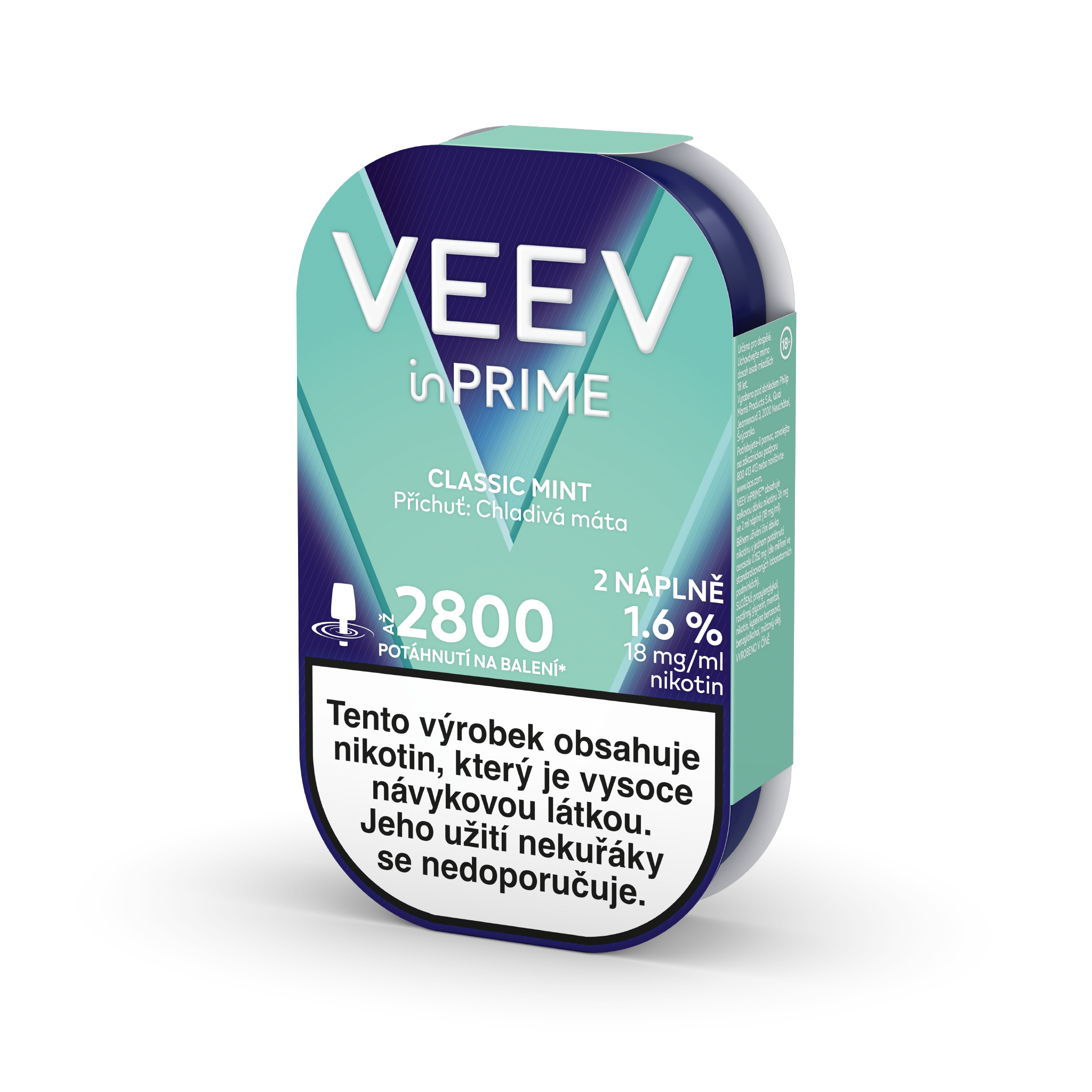 VEEV INPRIME NÁPLNĚ CLASSIC MINT (krabička) (Blue Mint)