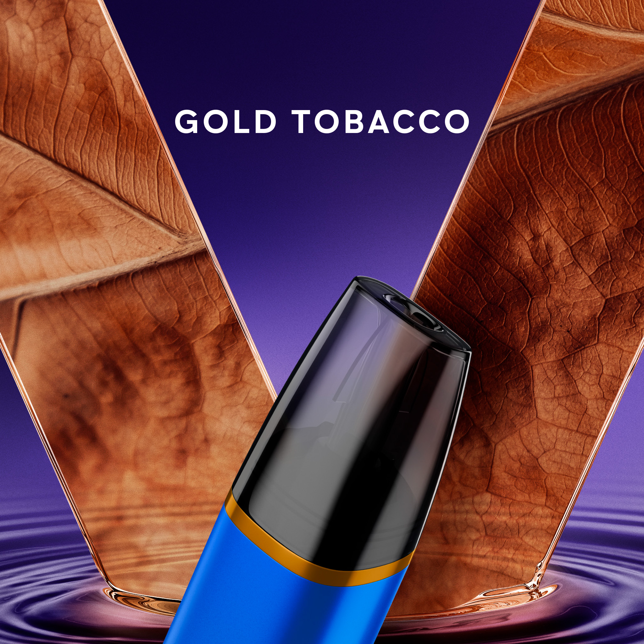 VEEV INPRIME NÁPLNĚ GOLD TOBACCO (karton) (Gold Tobacco)