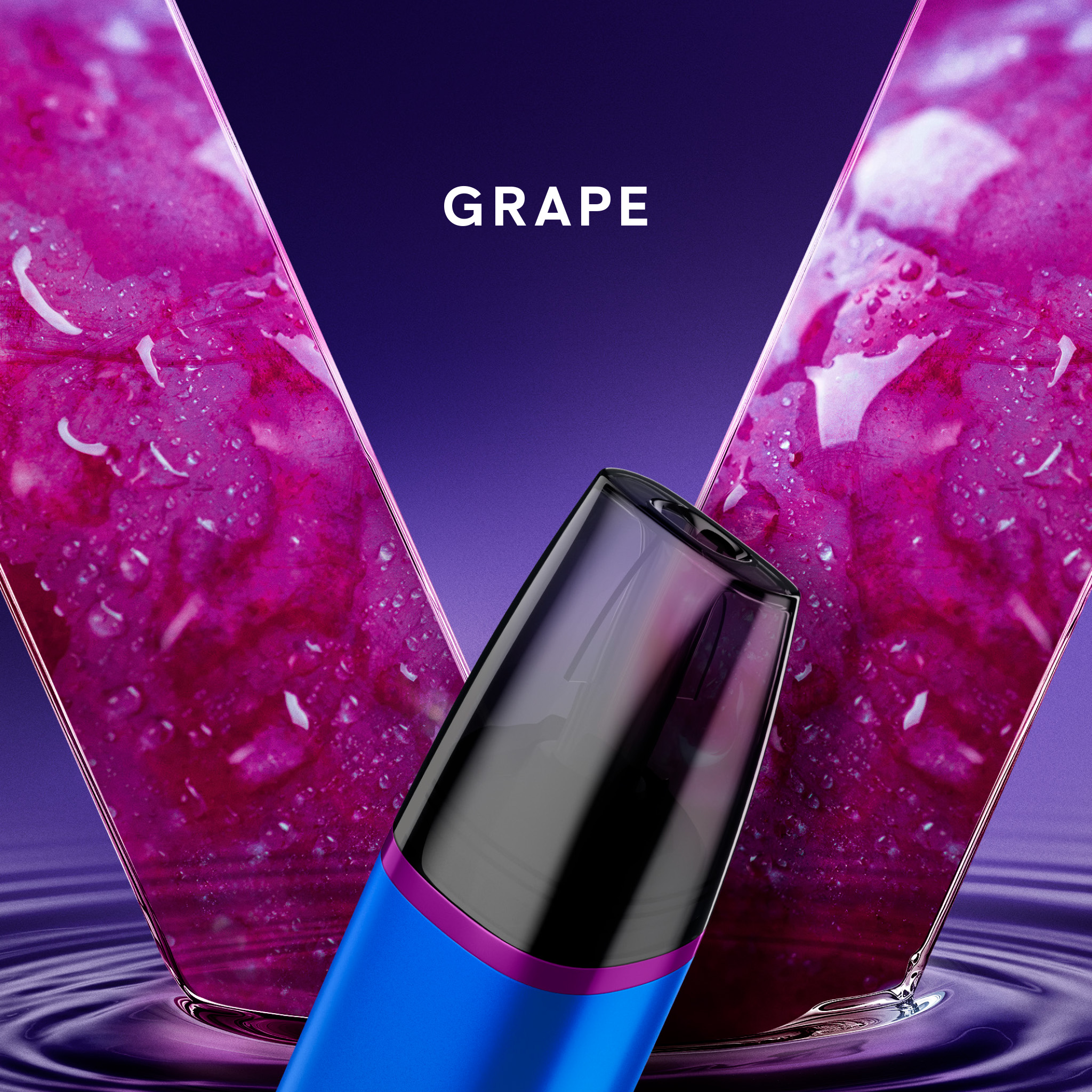 VEEV INPRIME NÁPLNĚ GRAPE (karton) (Grape)
