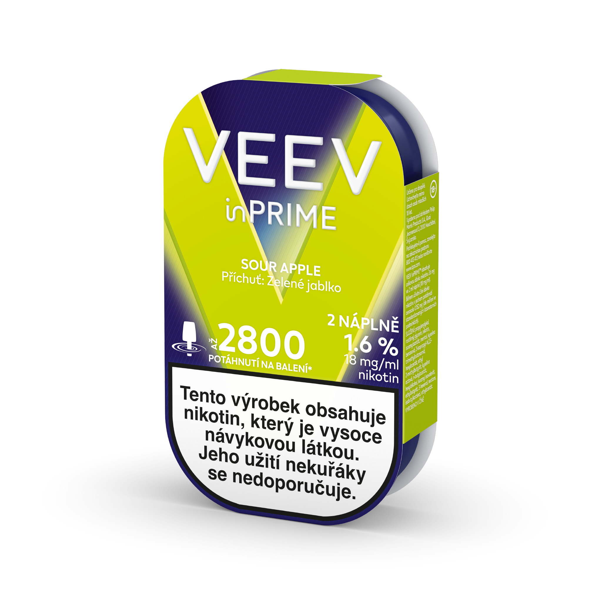 VEEV INPRIME NÁPLNĚ SOUR APPLE (krabička) (Sour Apple)