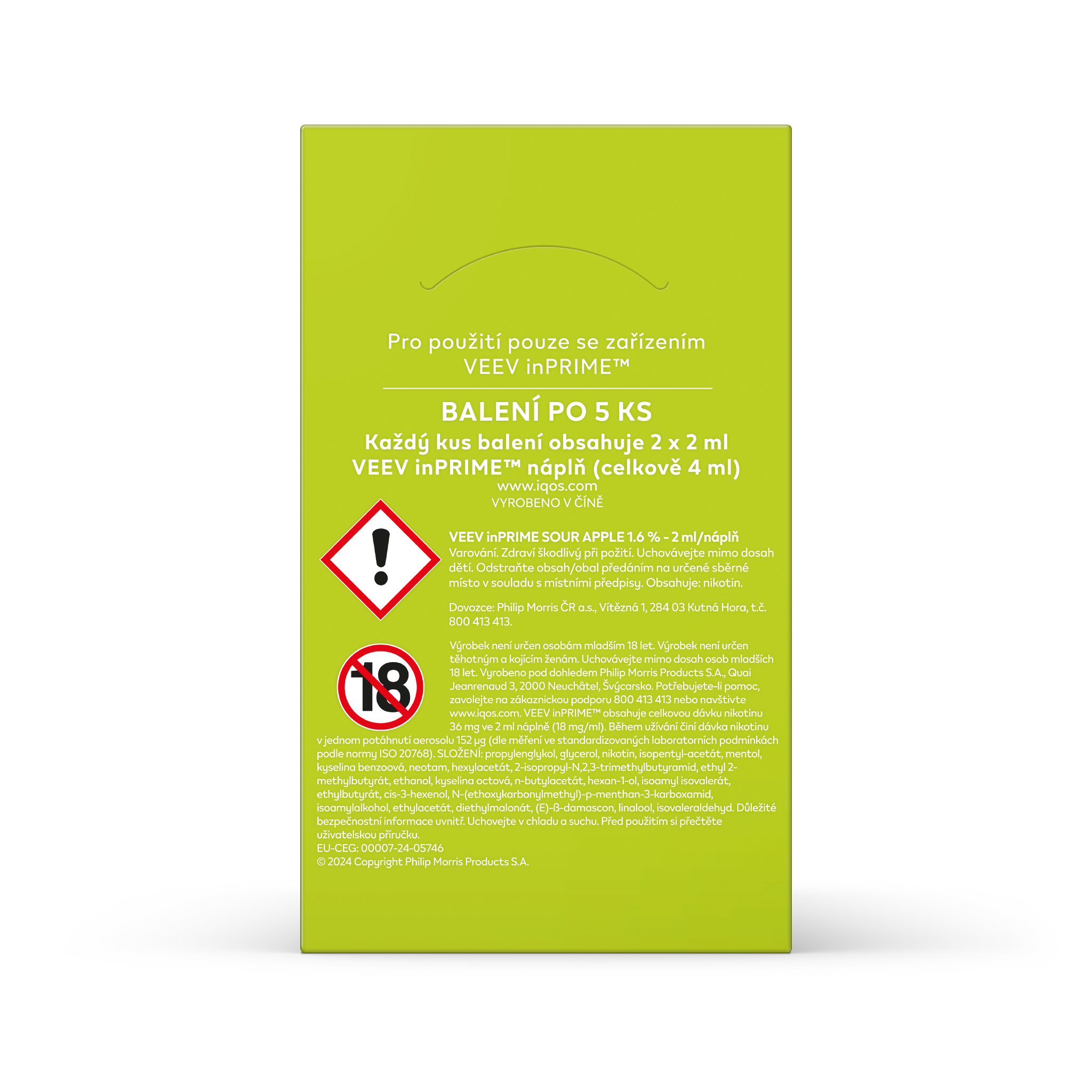 VEEV INPRIME SOUR APPLE (karton) (Sour Apple)