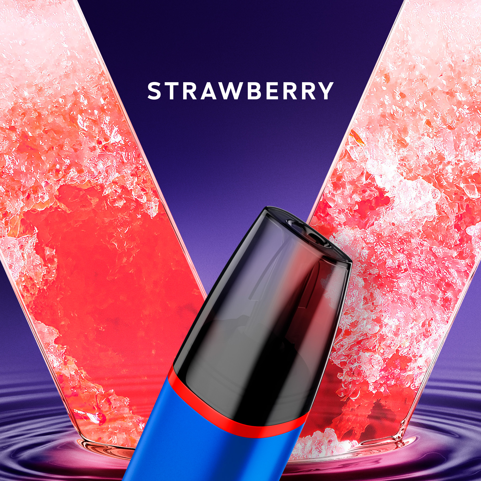 VEEV INPRIME NÁPLNĚ STRAWBERRY (karton) (Strawberry)