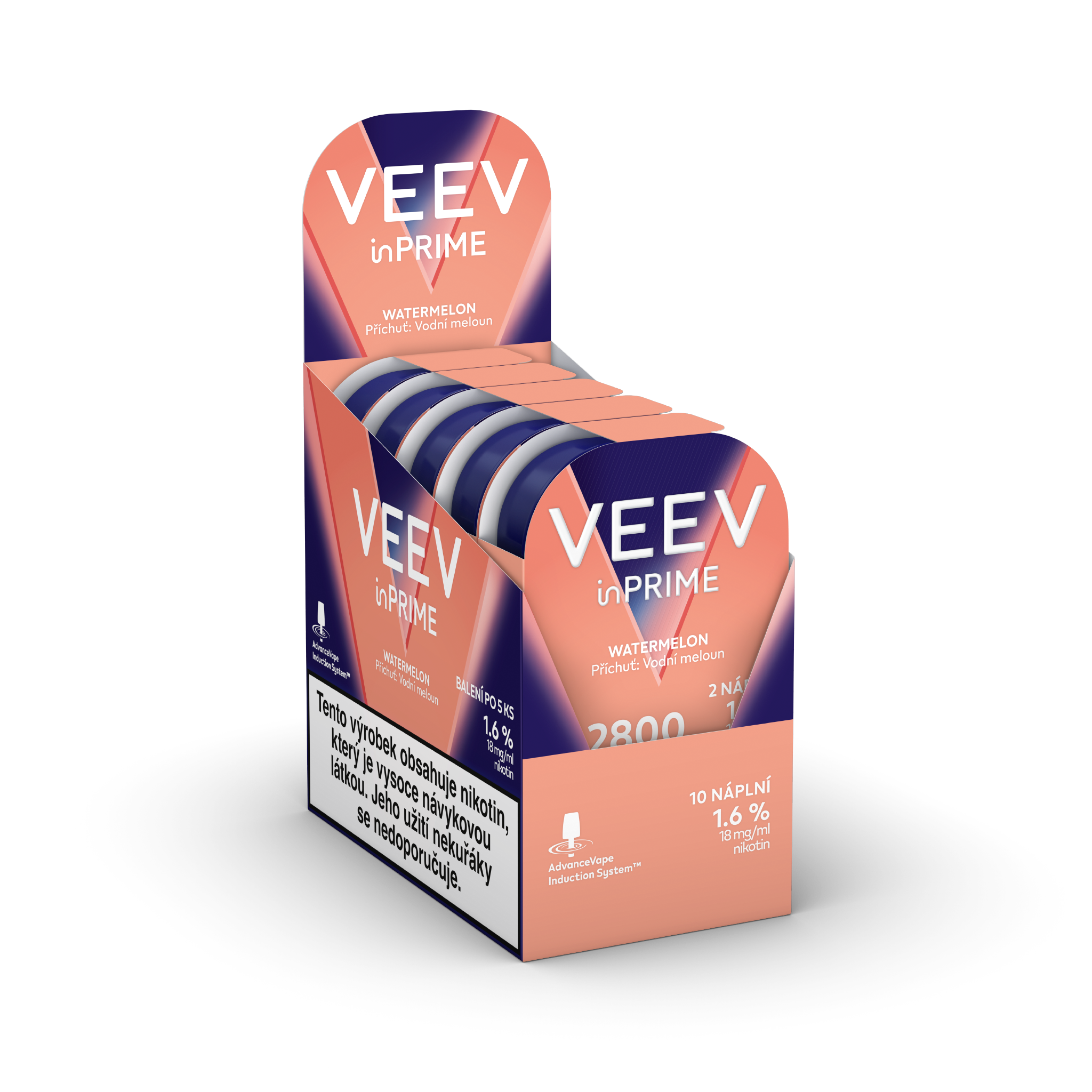 VEEV INPRIME WATERMELON (karton) (Watermelon)