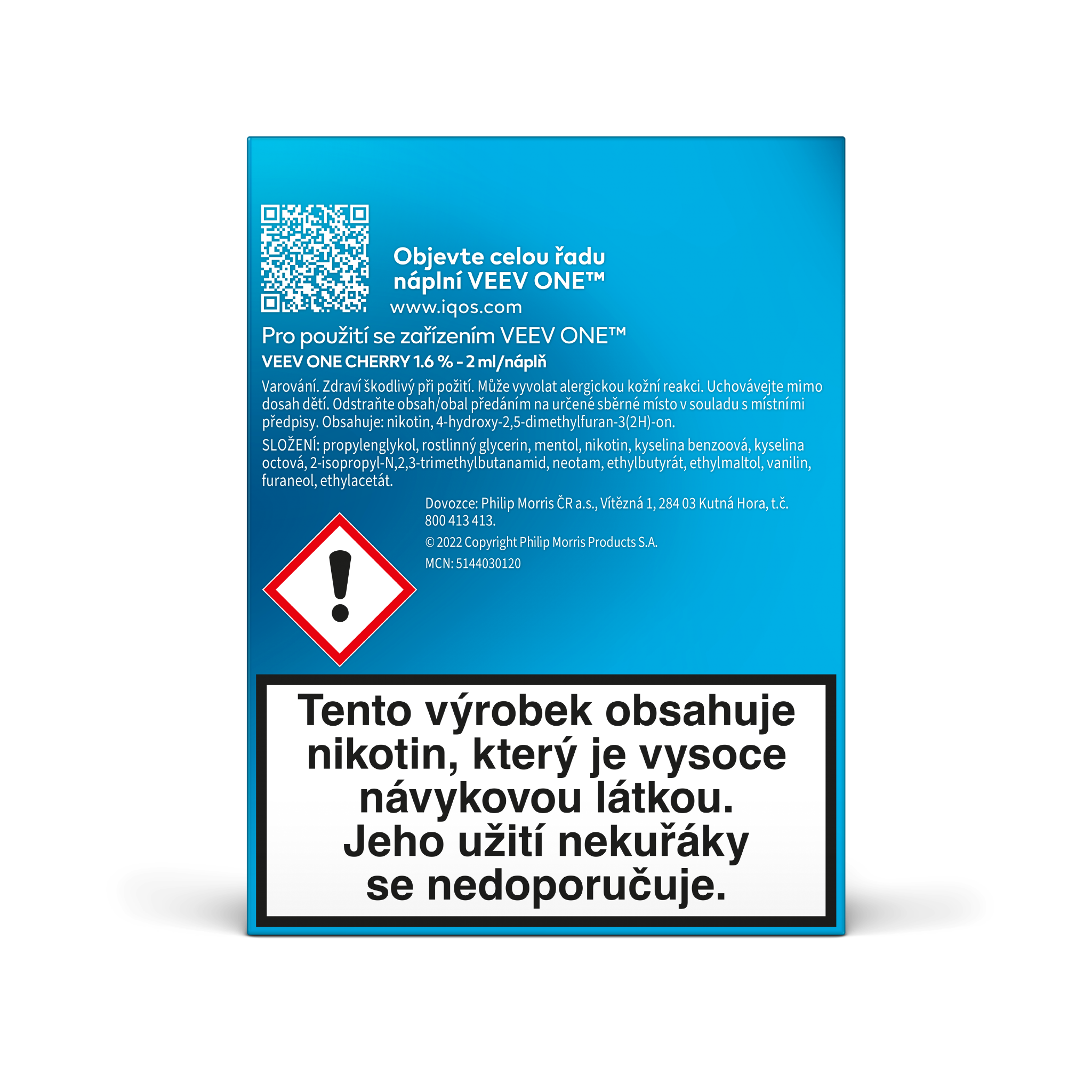 VEEV ONE NÁPLNĚ CHERRY (krabička) (Cherry)