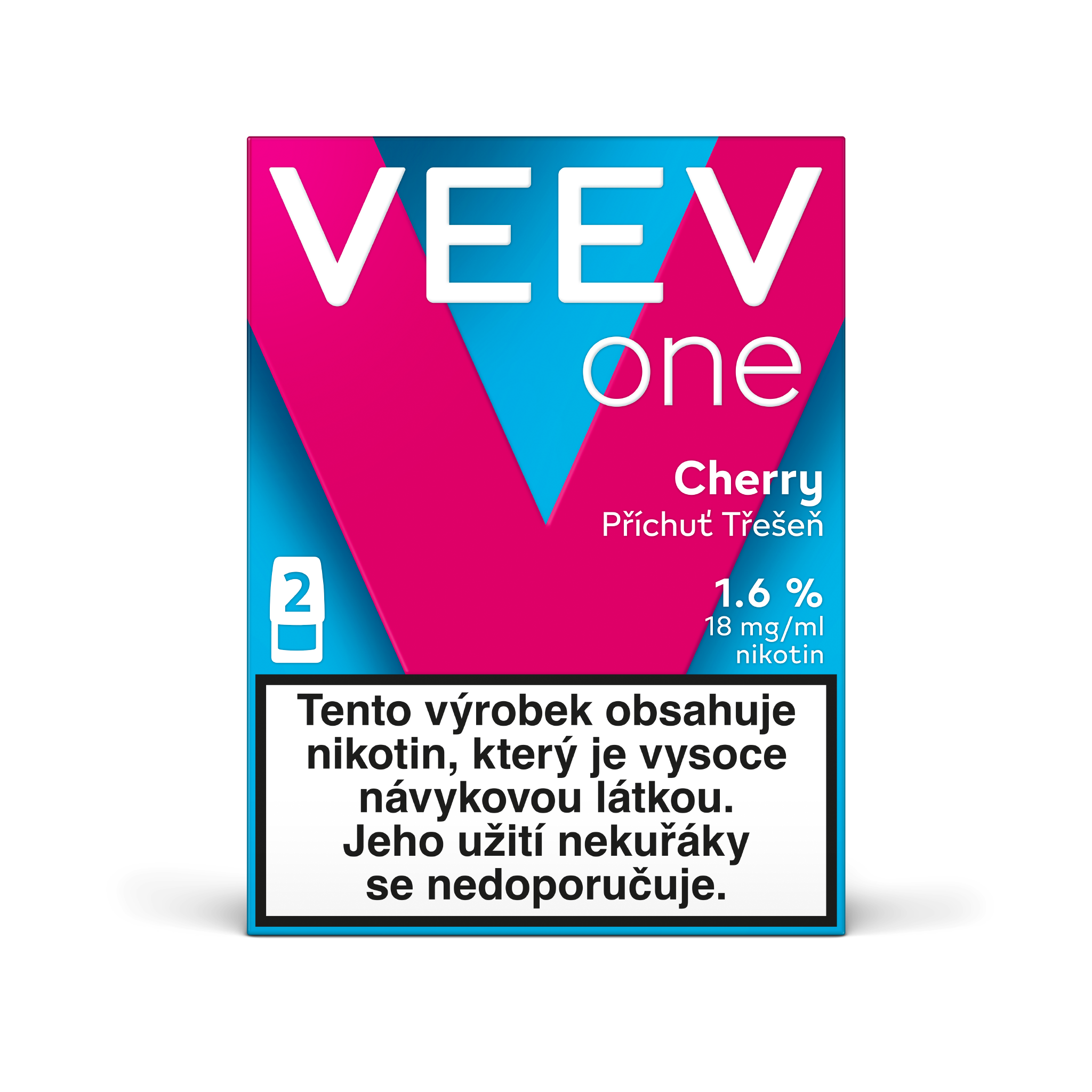 VEEV ONE NÁPLNĚ CHERRY (krabička) (Cherry)