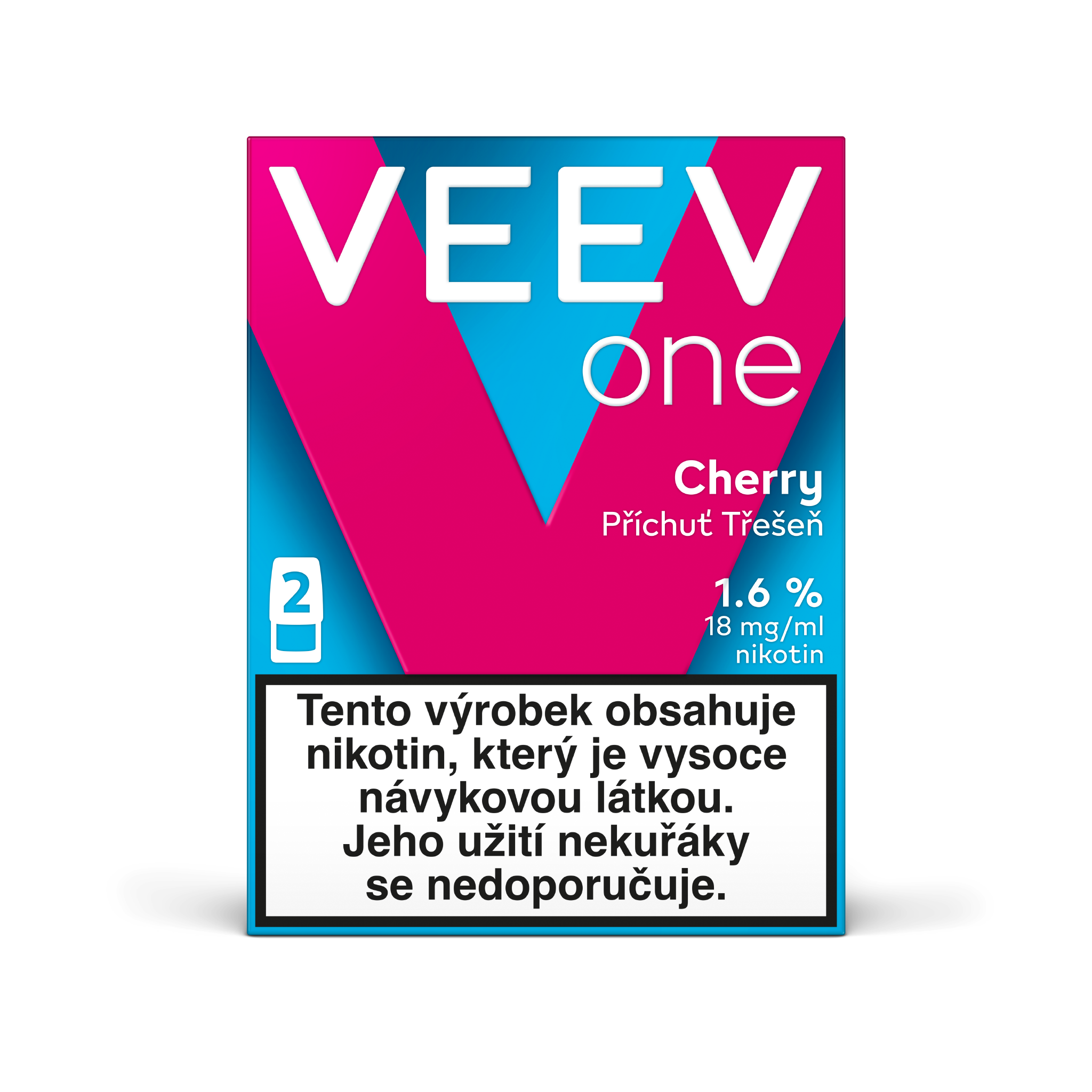 VEEV ONE NÁPLNĚ CHERRY (krabička) (Cherry)