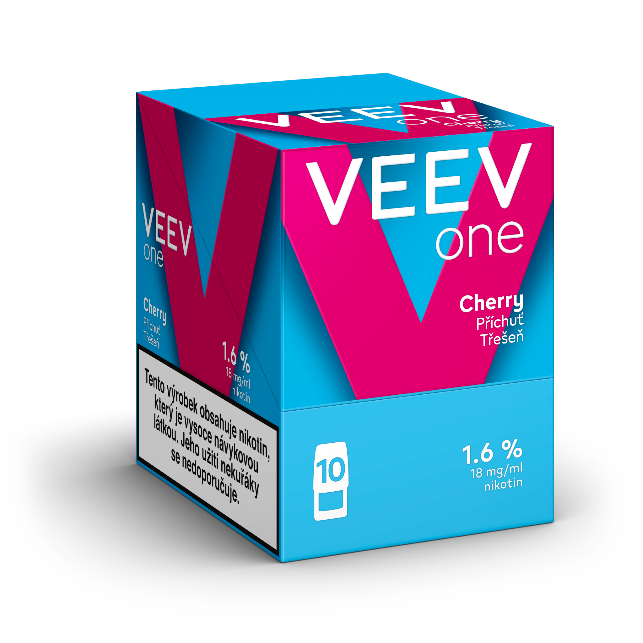 VEEV ONE NÁPLNĚ CHERRY (karton) (Cherry)