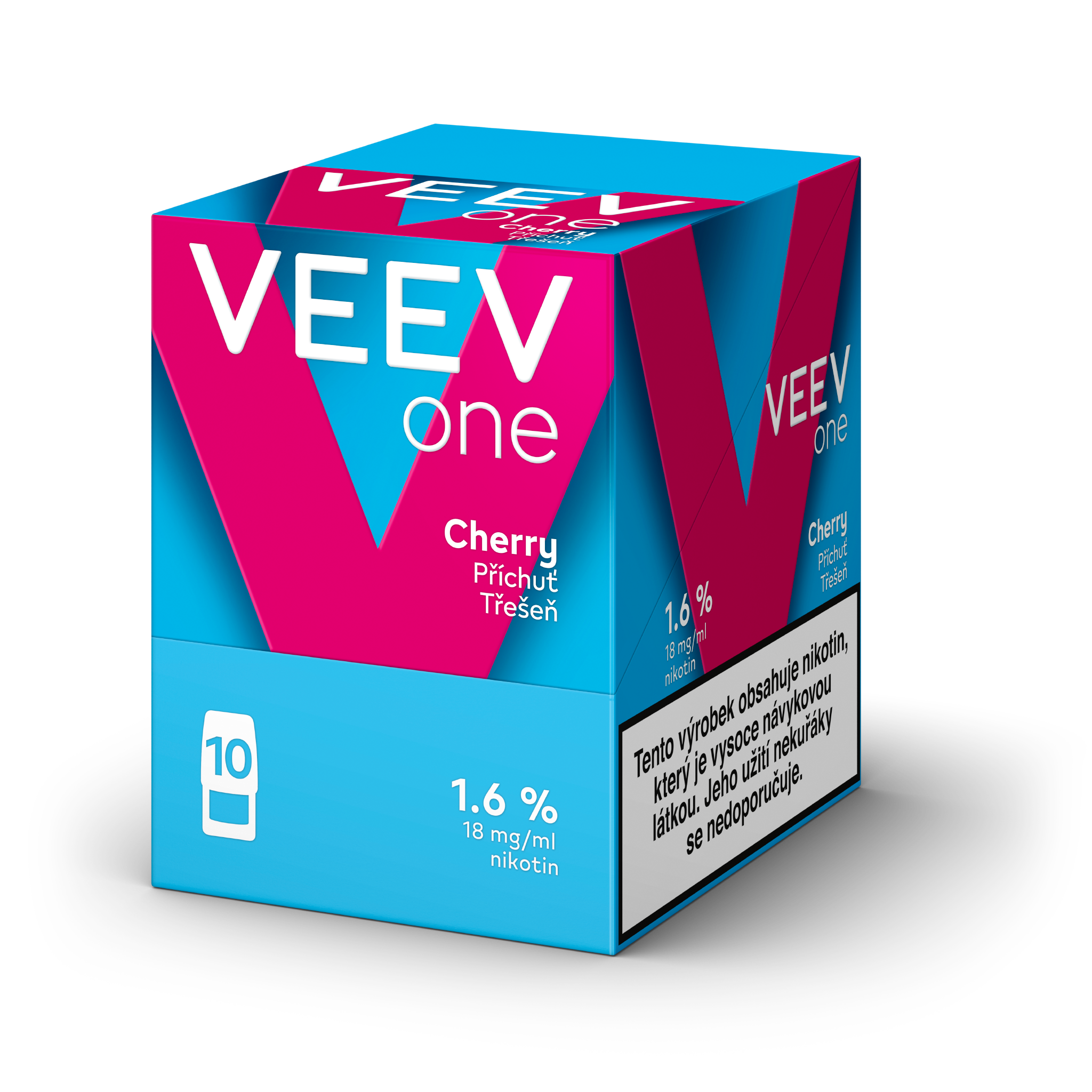 VEEV ONE NÁPLNĚ CHERRY (karton) (Cherry)