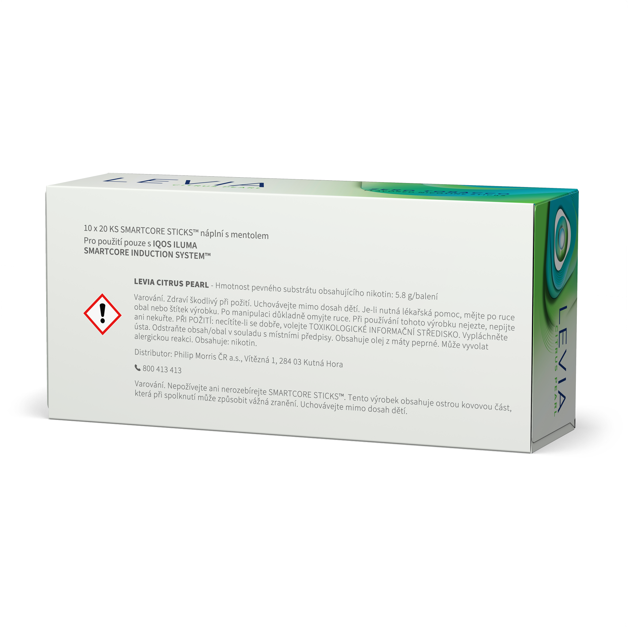 LEVIA CITRUS PEARL (karton) (Zyn Citrus)