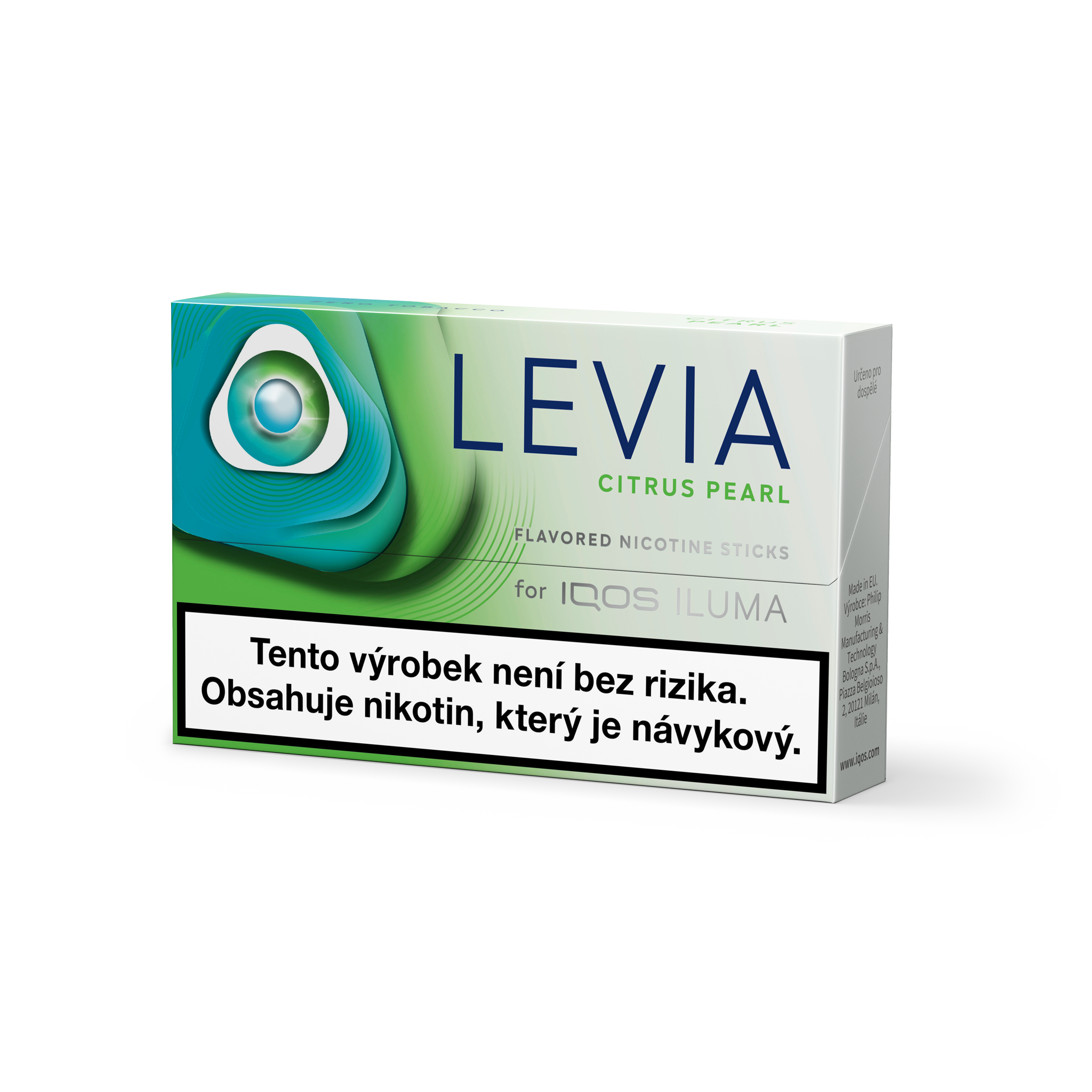 LEVIA CITRUS PEARL (krabička) (Citrus with Peppermint Pearl)