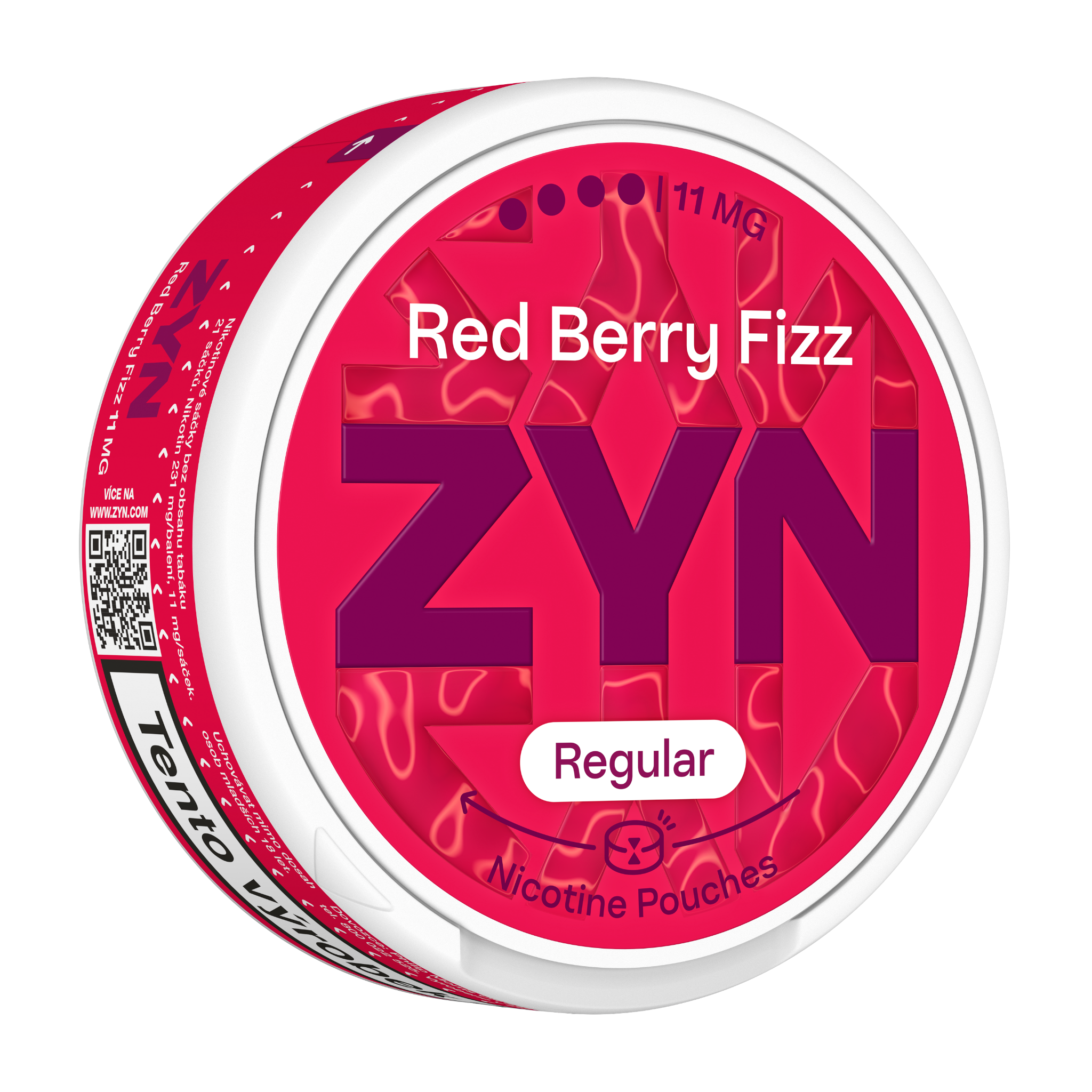 ZYN RED BERRY FIZZ 11 MG (krabička) (Red Berries)