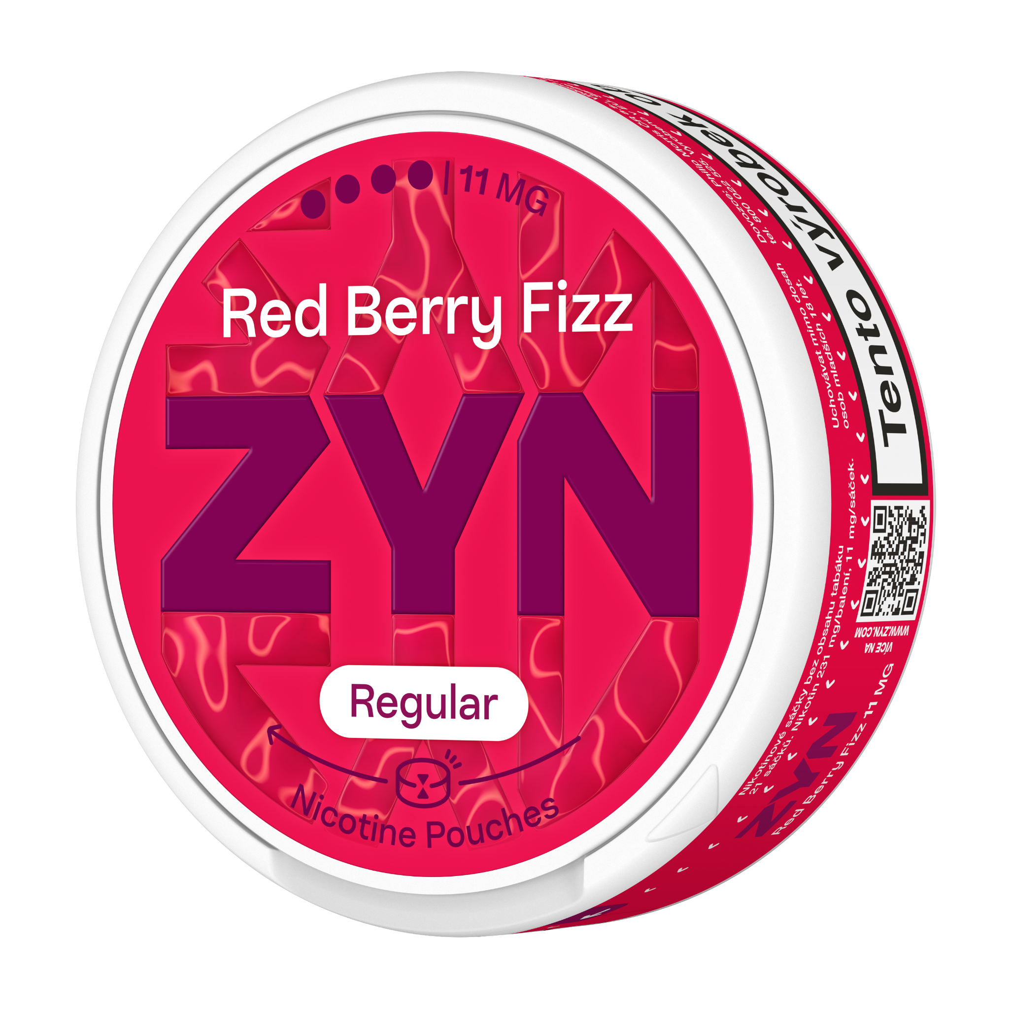 ZYN RED BERRY FIZZ 11 MG (krabička) (Red Berries)