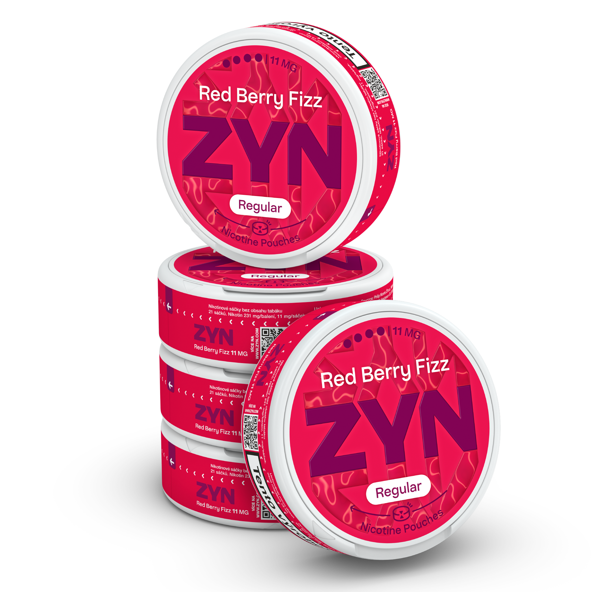 ZYN RED BERRY FIZZ 11 MG (karton) (Red Berries)