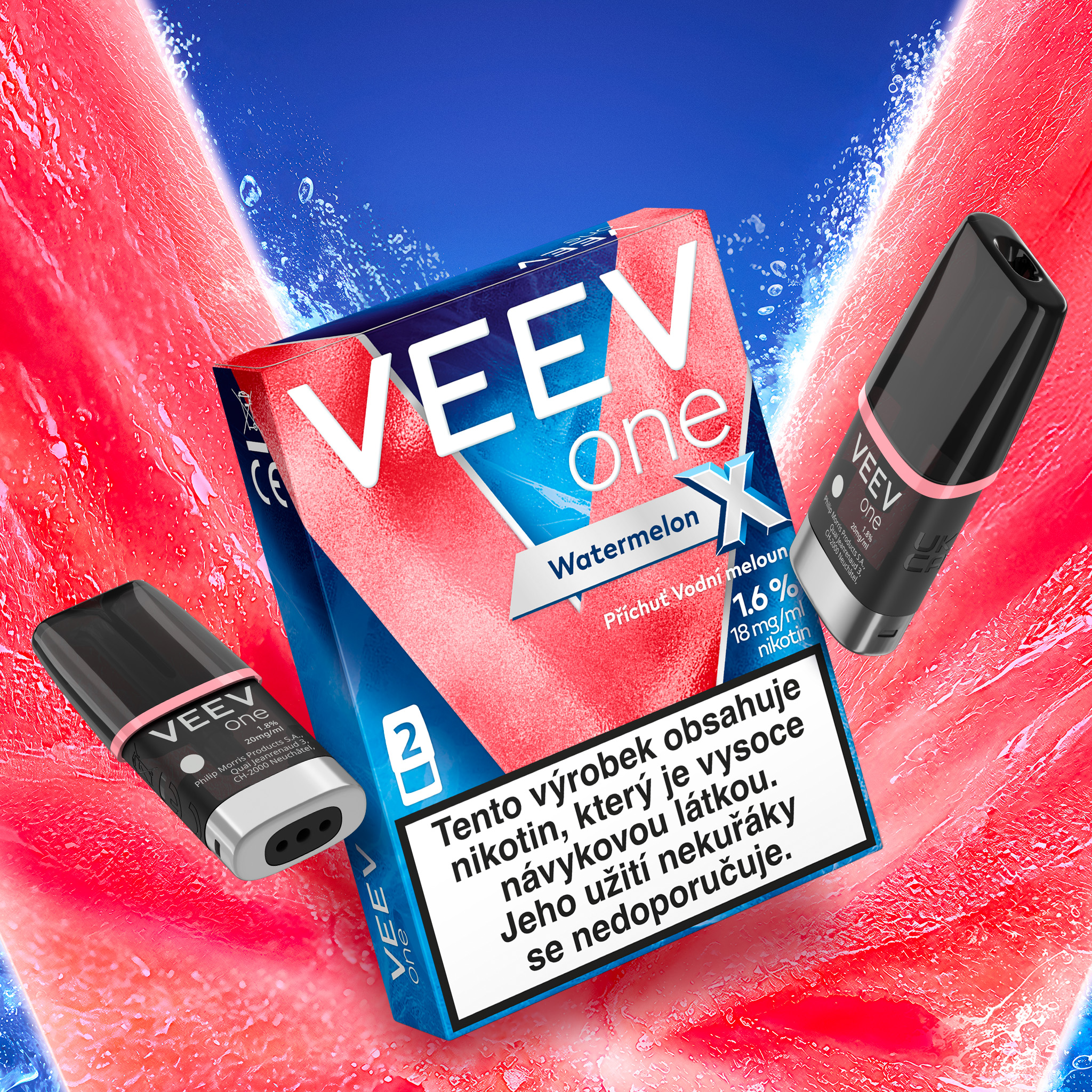 VEEV ONE WATERMELON X (krabička) (Watermelon X)