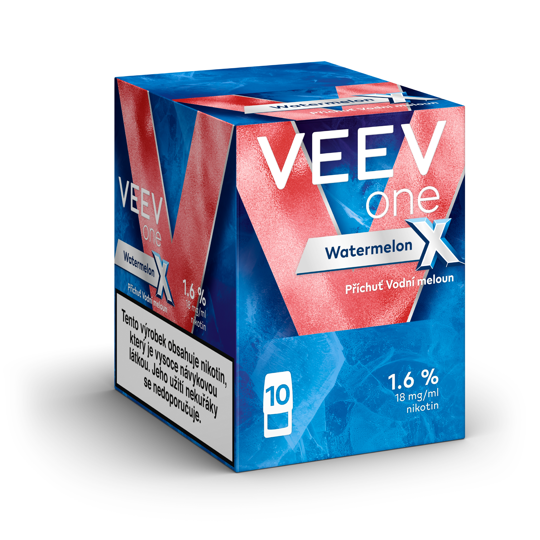 VEEV ONE NÁPLNĚ Watermelon X (karton) (Watermelon X)