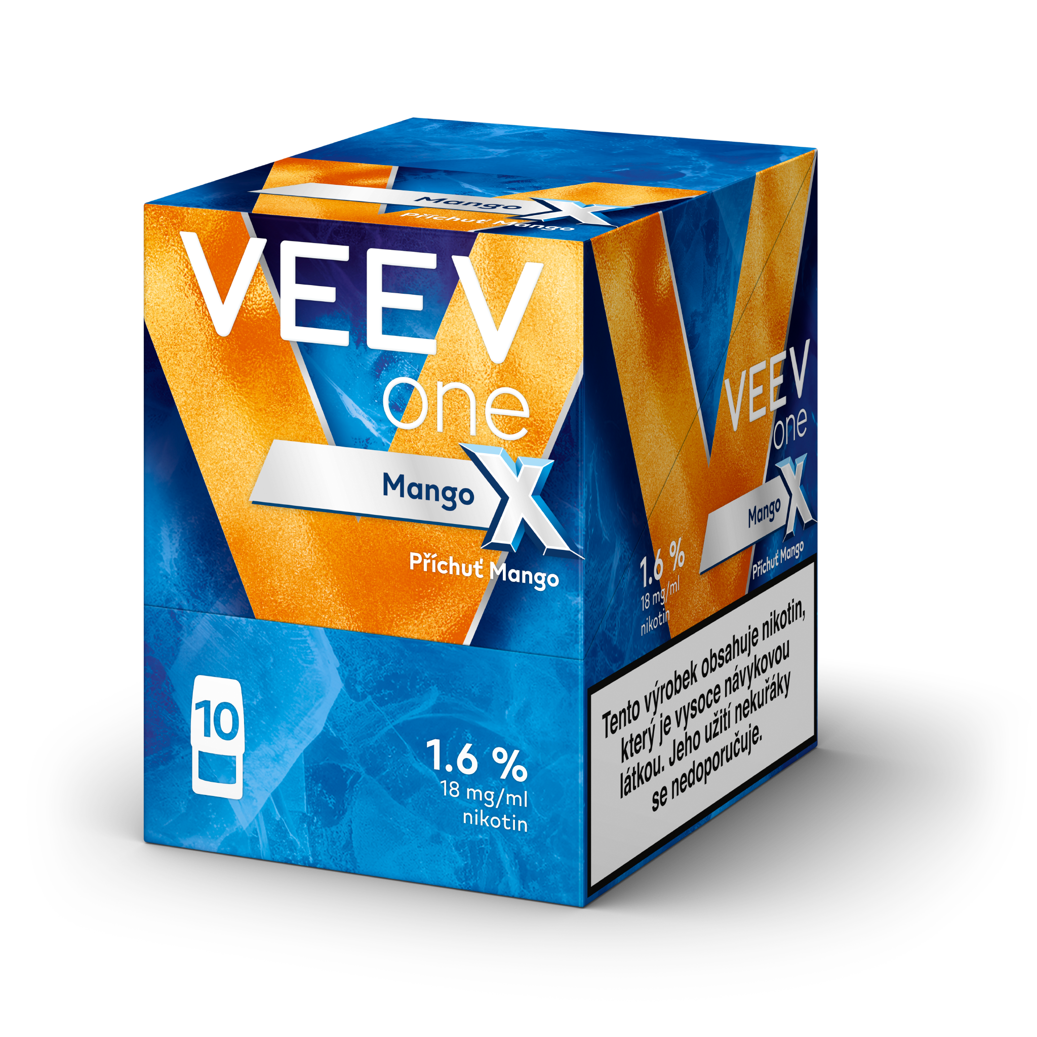 VEEV ONE NÁPLNĚ Mango X (karton) (Mango X)