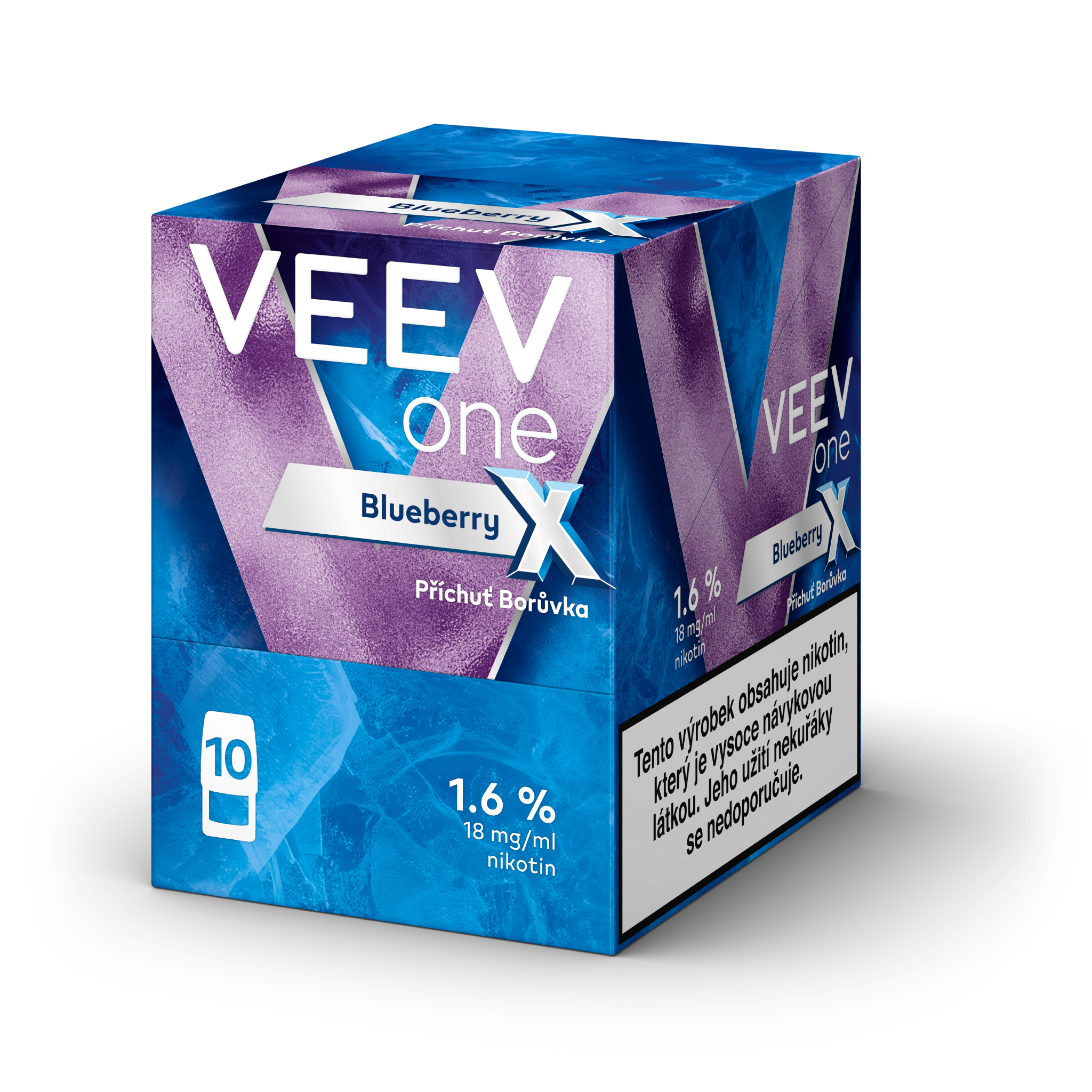 VEEV ONE BLUEBERRY X (karton) (Blueberry X)