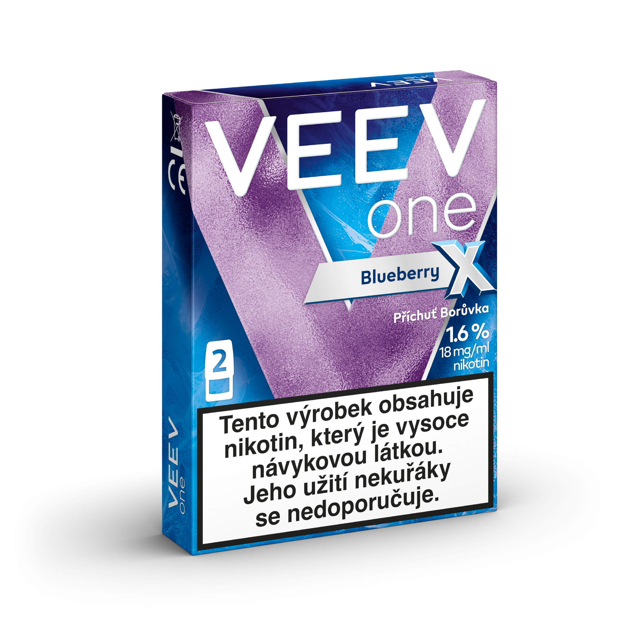 VEEV ONE NÁPLNĚ Blueberry X (krabička) (Blueberry X)