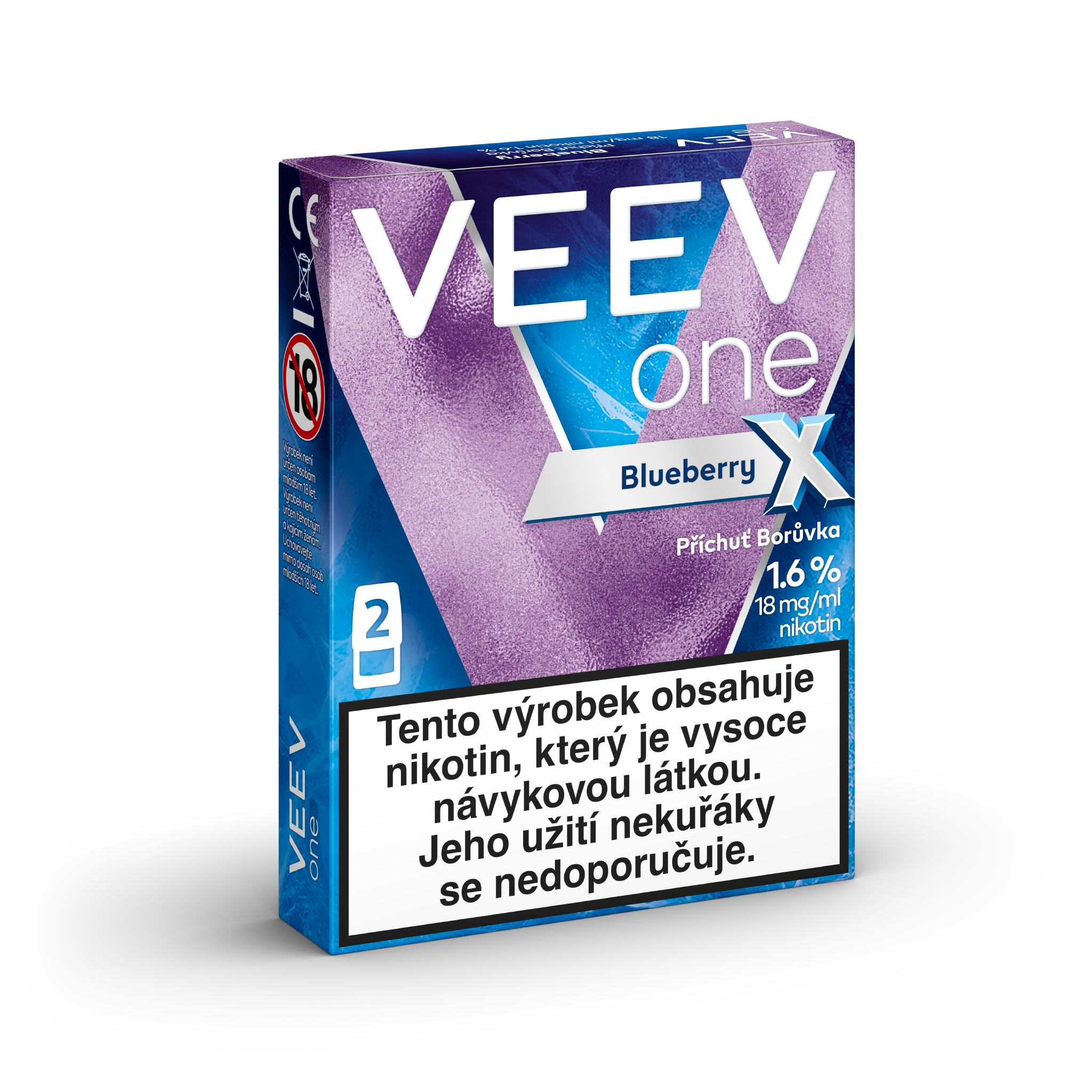 VEEV ONE NÁPLNĚ Blueberry X (krabička) (Blueberry X)