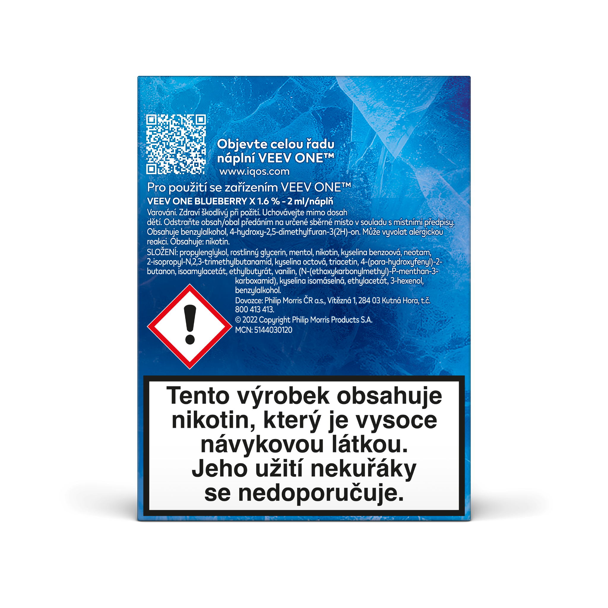 VEEV ONE NÁPLNĚ Blueberry X (krabička) (Blueberry X)