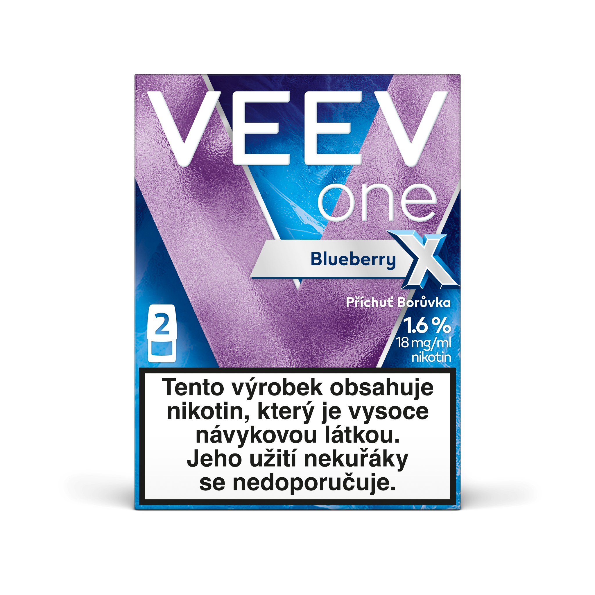 VEEV ONE NÁPLNĚ Blueberry X (krabička) (Blueberry X)
