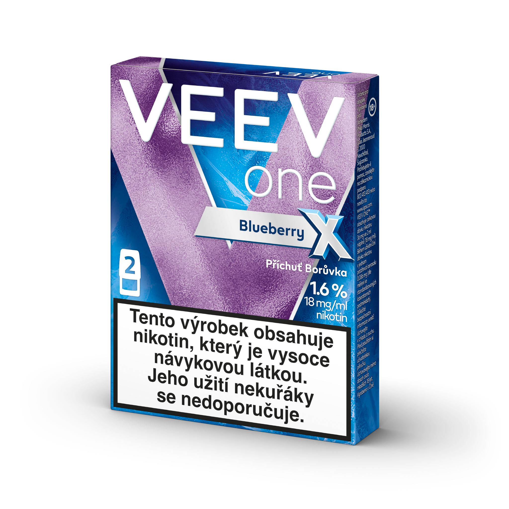 VEEV ONE NÁPLNĚ Blueberry X (krabička) (Blueberry X)