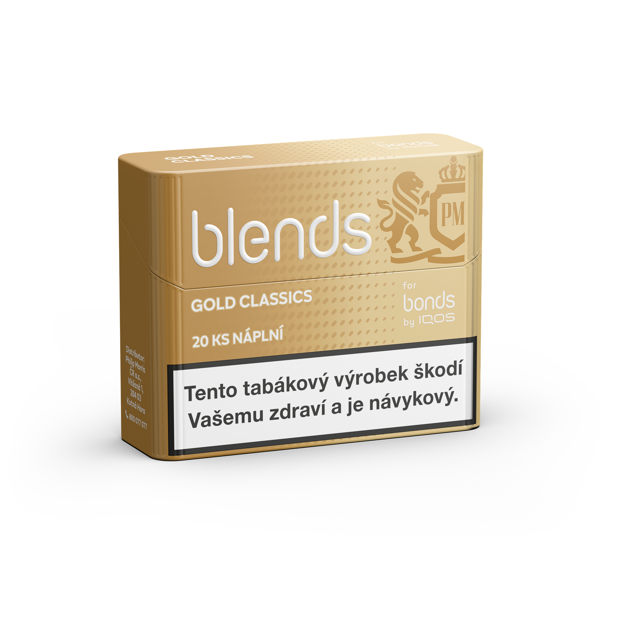BLENDS GOLD CLASSICS (krabička) (Gold Tobacco)