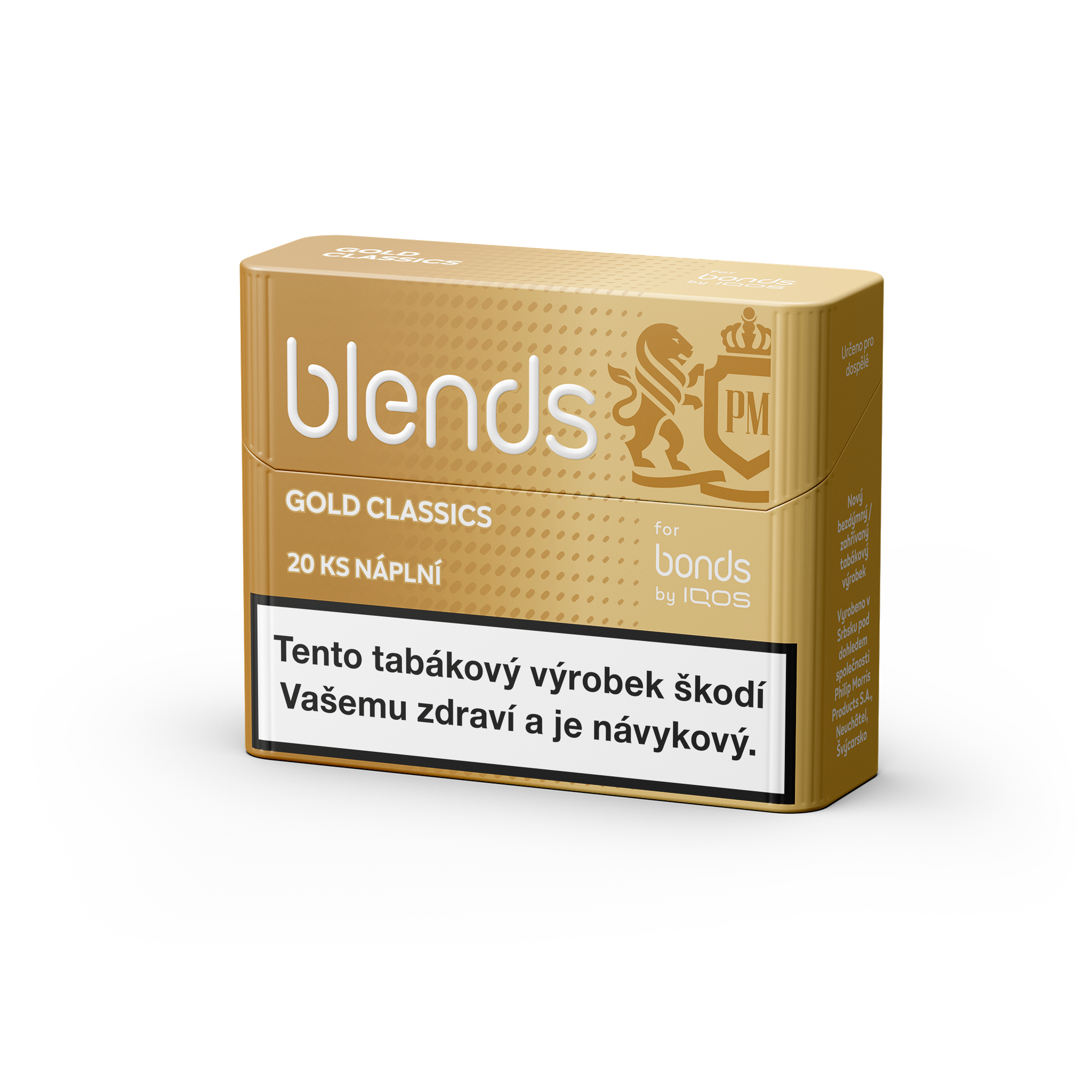 BLENDS GOLD CLASSICS (krabička) (Gold Tobacco)