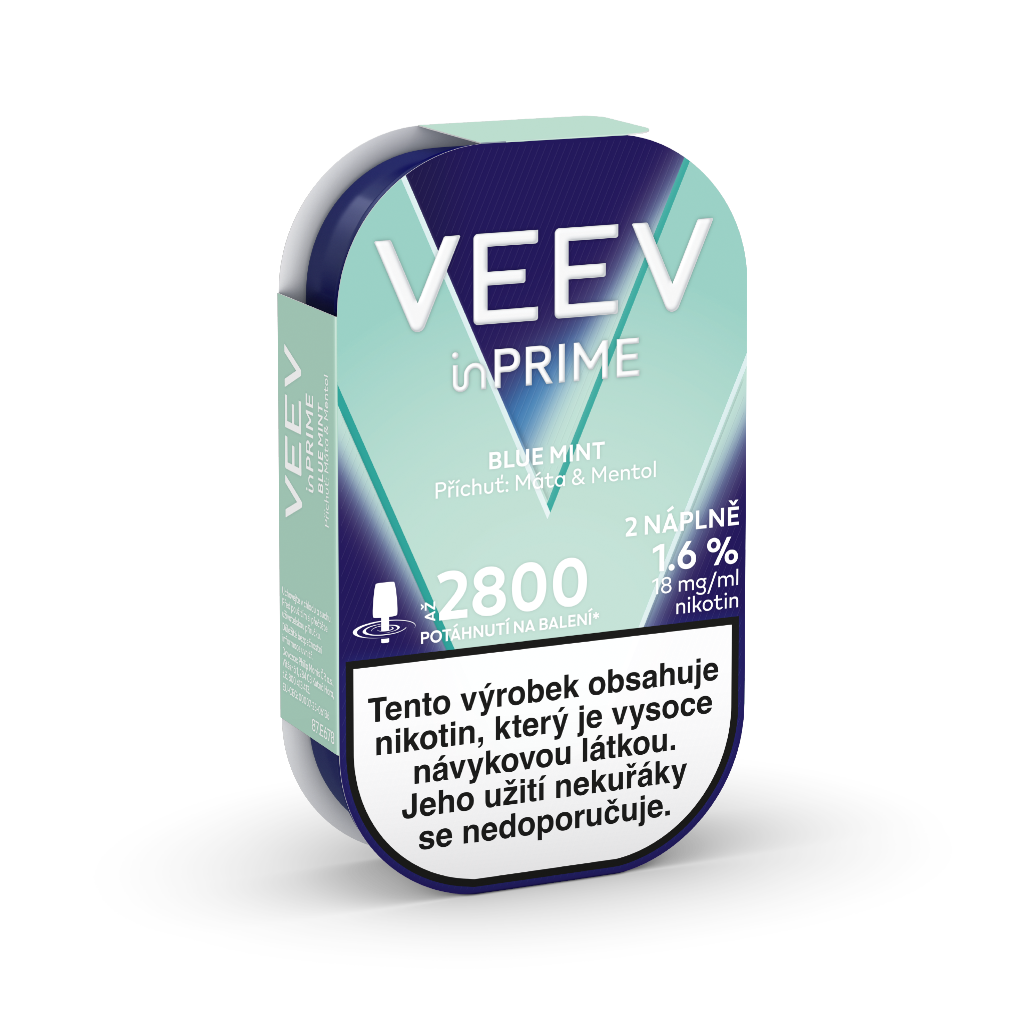 VEEV INPRIME NÁPLNĚ BLUE MINT (krabička) (Blue Mint)