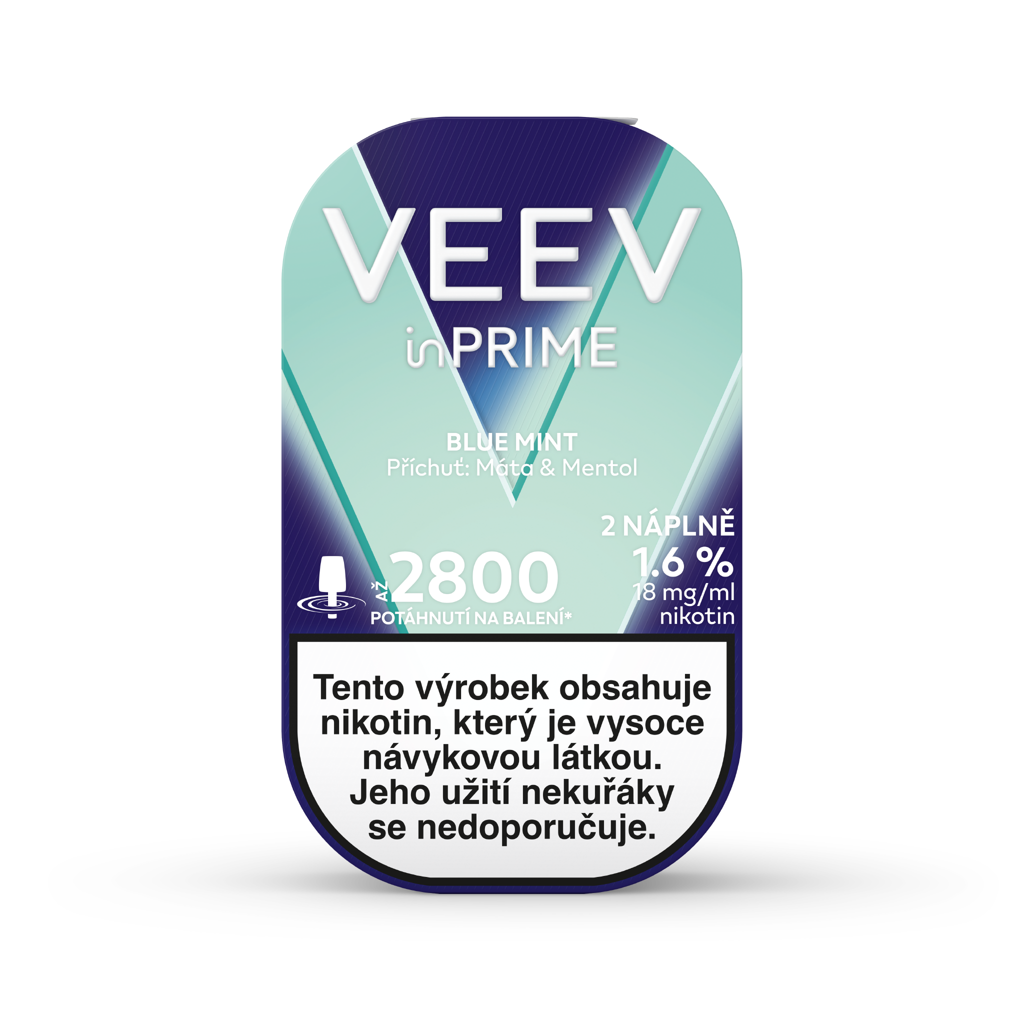 VEEV INPRIME NÁPLNĚ BLUE MINT (krabička) (Blue Mint)