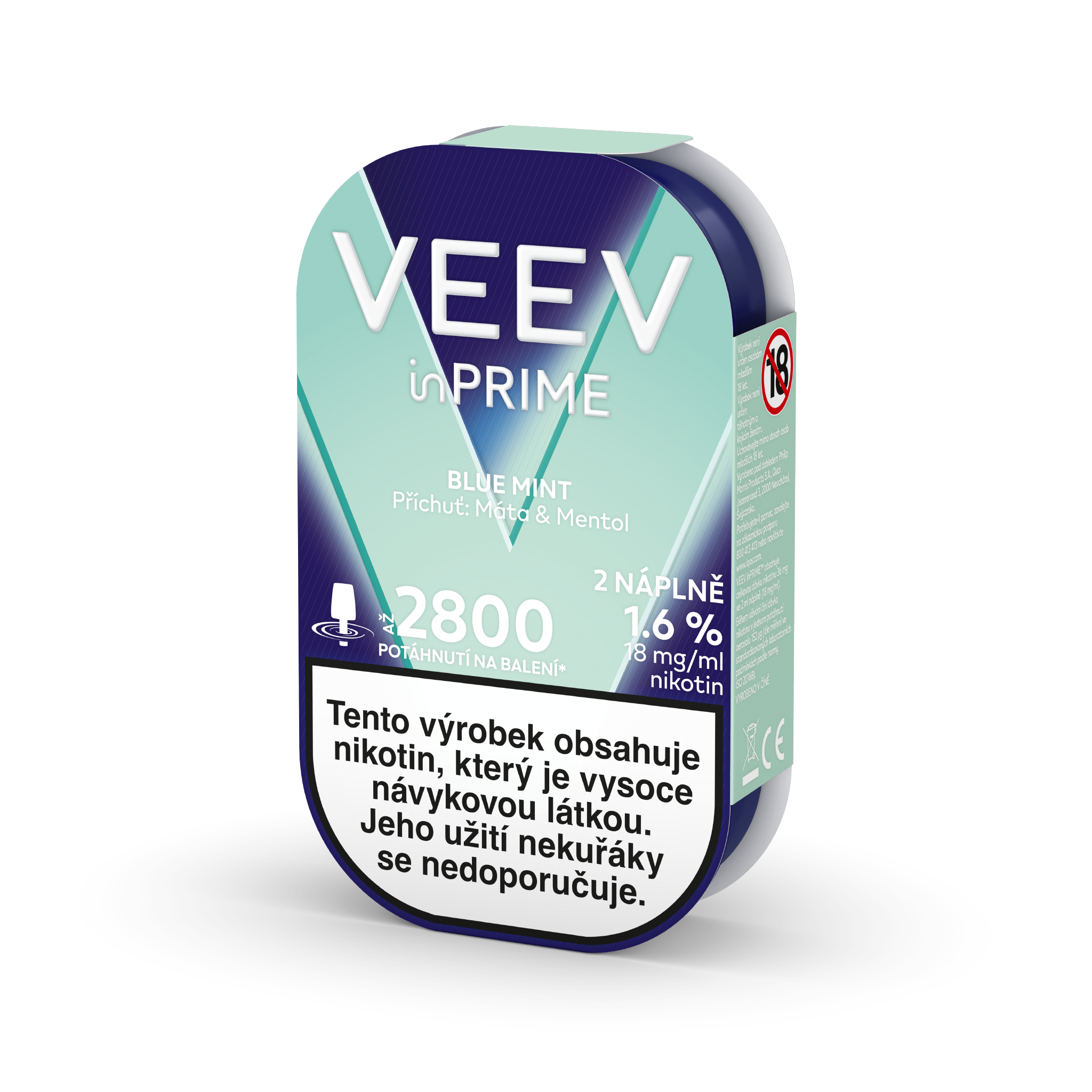 VEEV INPRIME NÁPLNĚ BLUE MINT (krabička) (Blue Mint)
