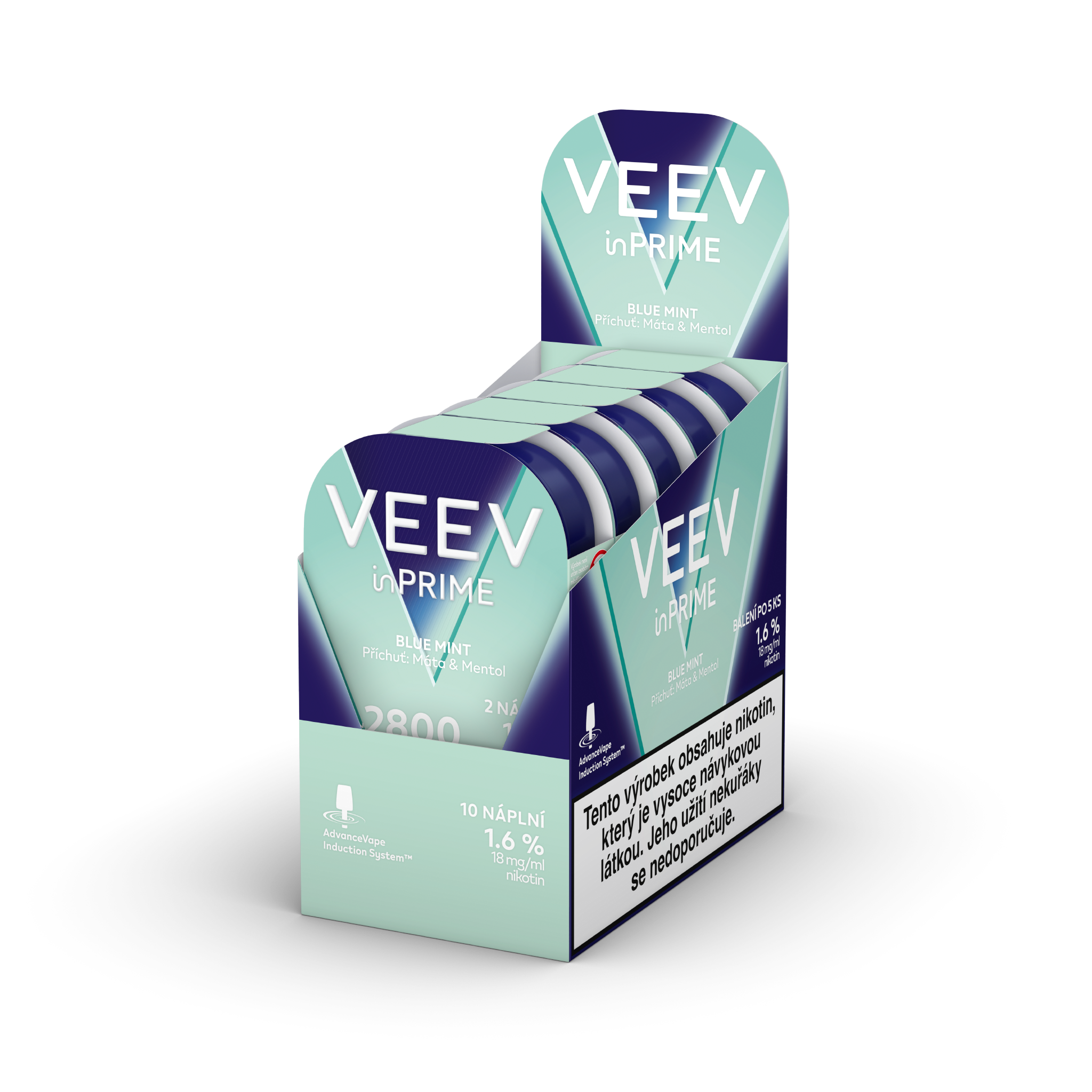 VEEV INPRIME BLUE MINT (karton) (Blue Mint)