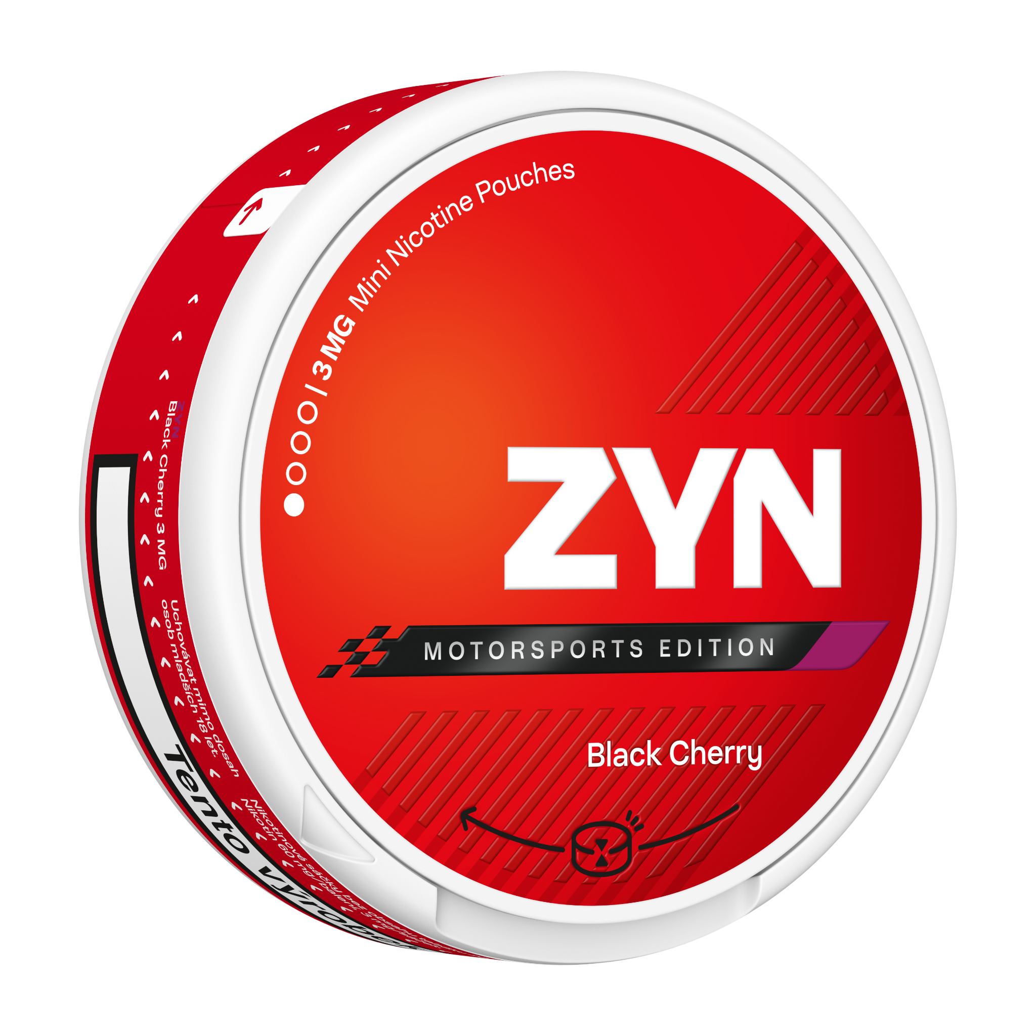 ZYN BLACK CHERRY 3 MG - MOTORSPORTS EDICE (krabička) (Zyn Black Cherry)