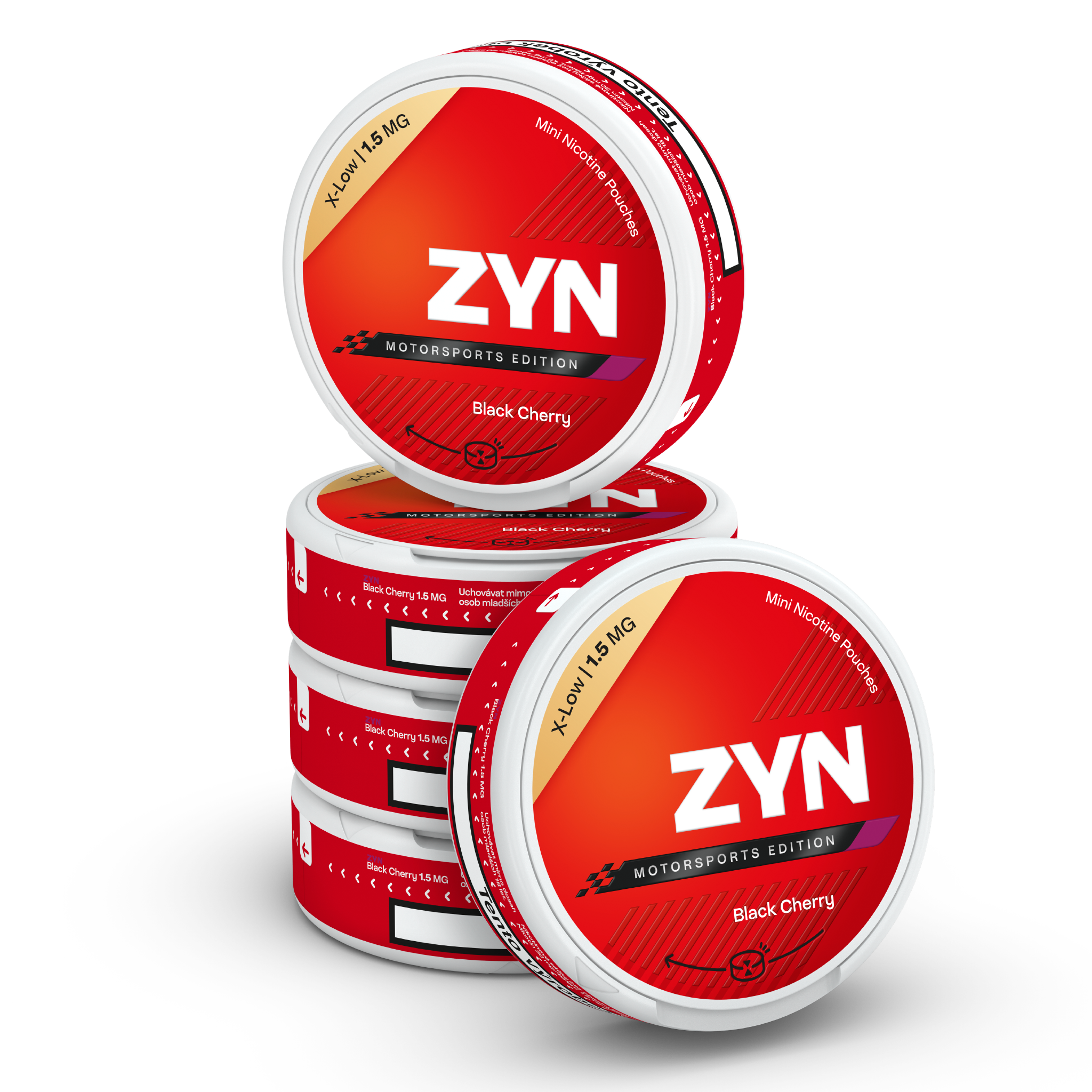ZYN BLACK CHERRY 1.5 MG - MOTORSPORTS EDICE (karton) (Zyn Black Cherry)