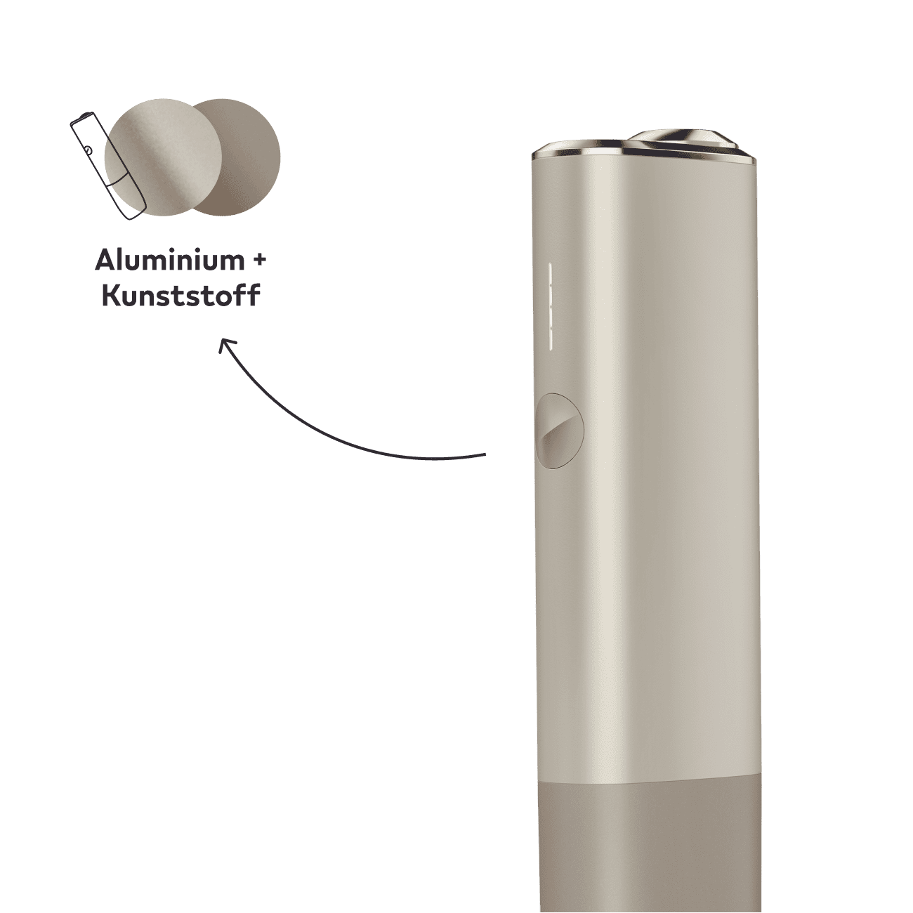 IQOS ILUMA ONE Kit Pebble Beige (Pebble Beige)