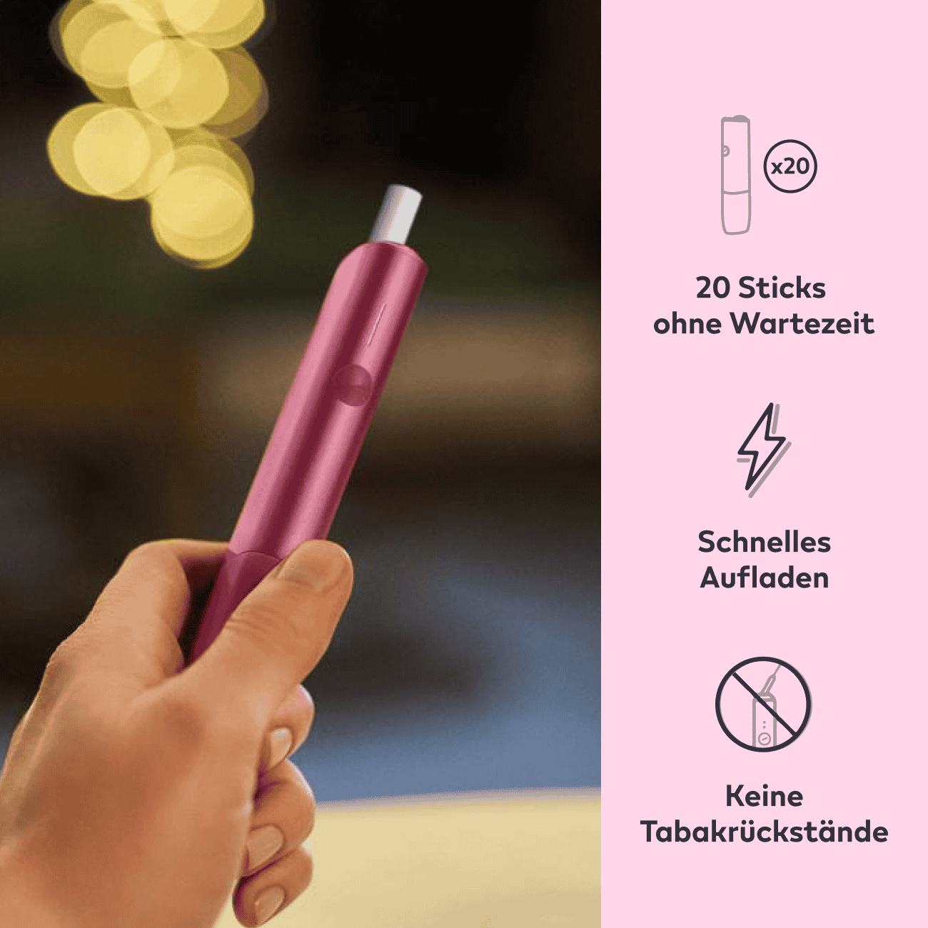 IQOS ILUMA ONE Kit Sunset Red (Sunset Red)