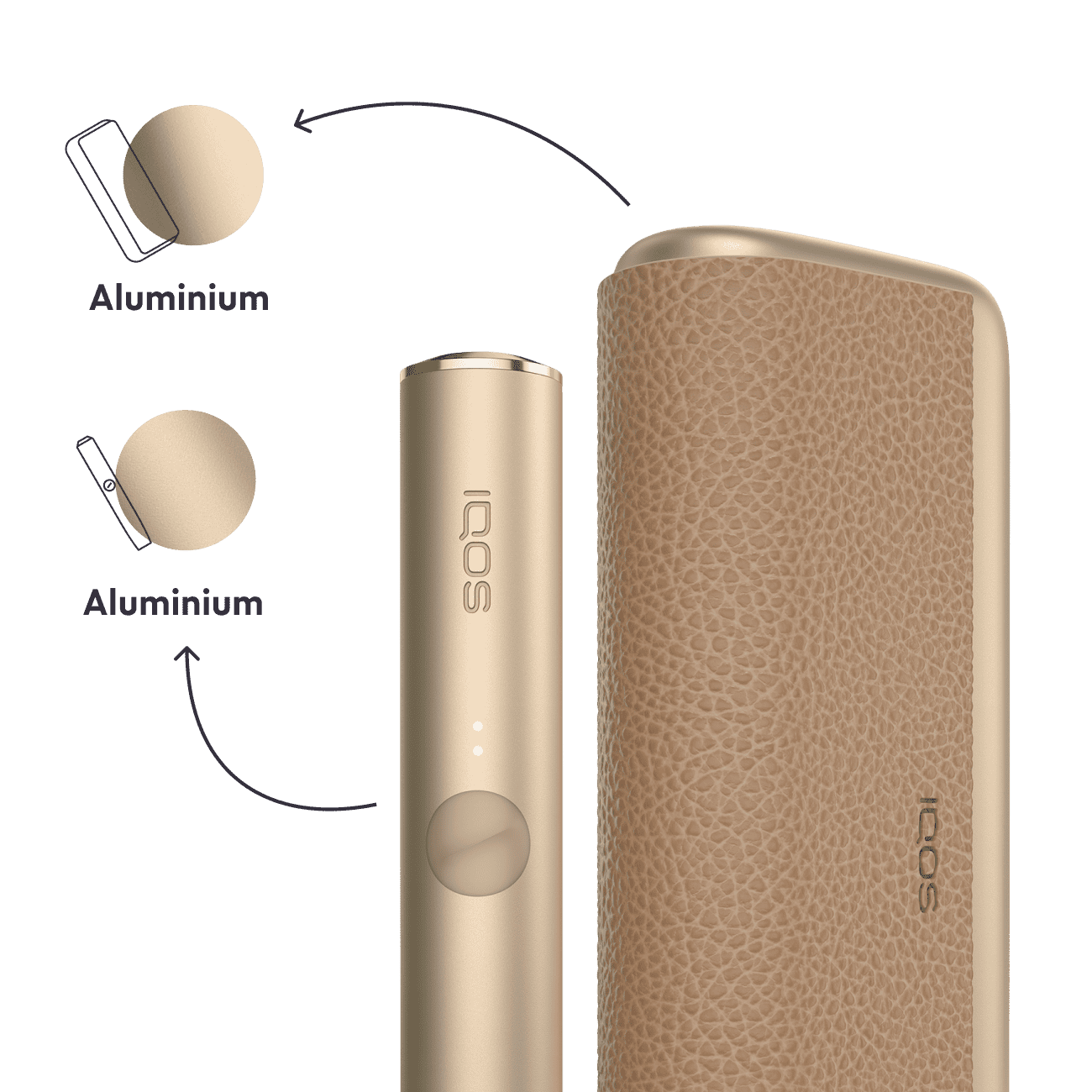 IQOS ILUMA PRIME Kit Golden Khaki (Golden Khaki)