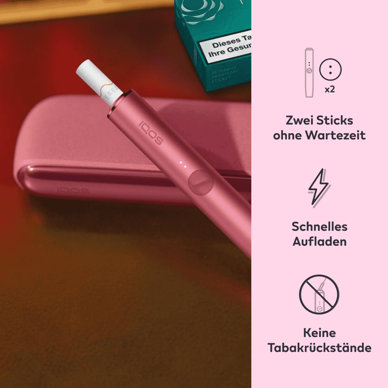 IQOS ILUMA Kit Sunset Red IQOS DE