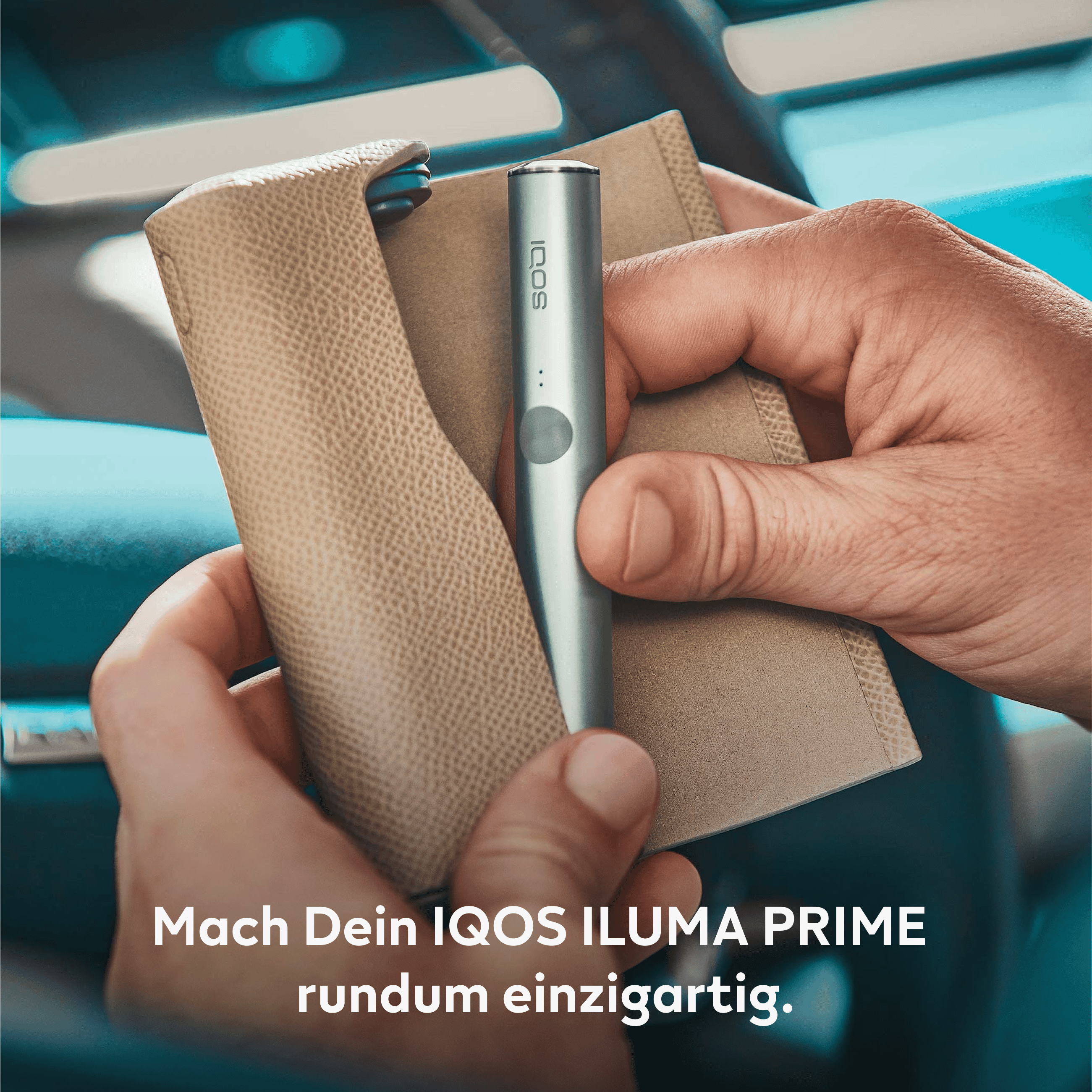 IQOS ILUMA PRIME Full Wrap Golden Khaki (Golden Khaki)