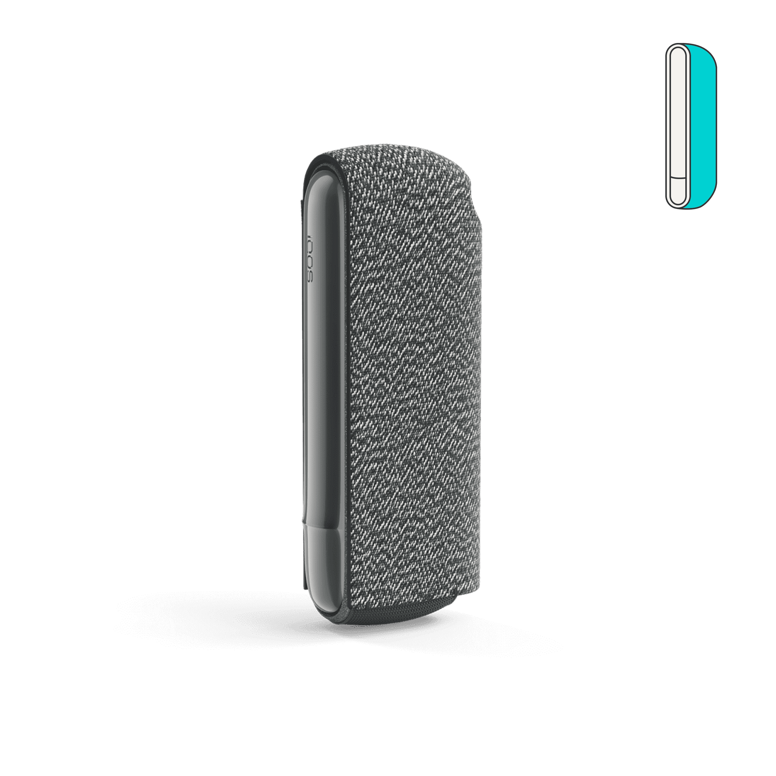 IQOS ILUMA Stoffhülle Dark Grey (Dark Grey)