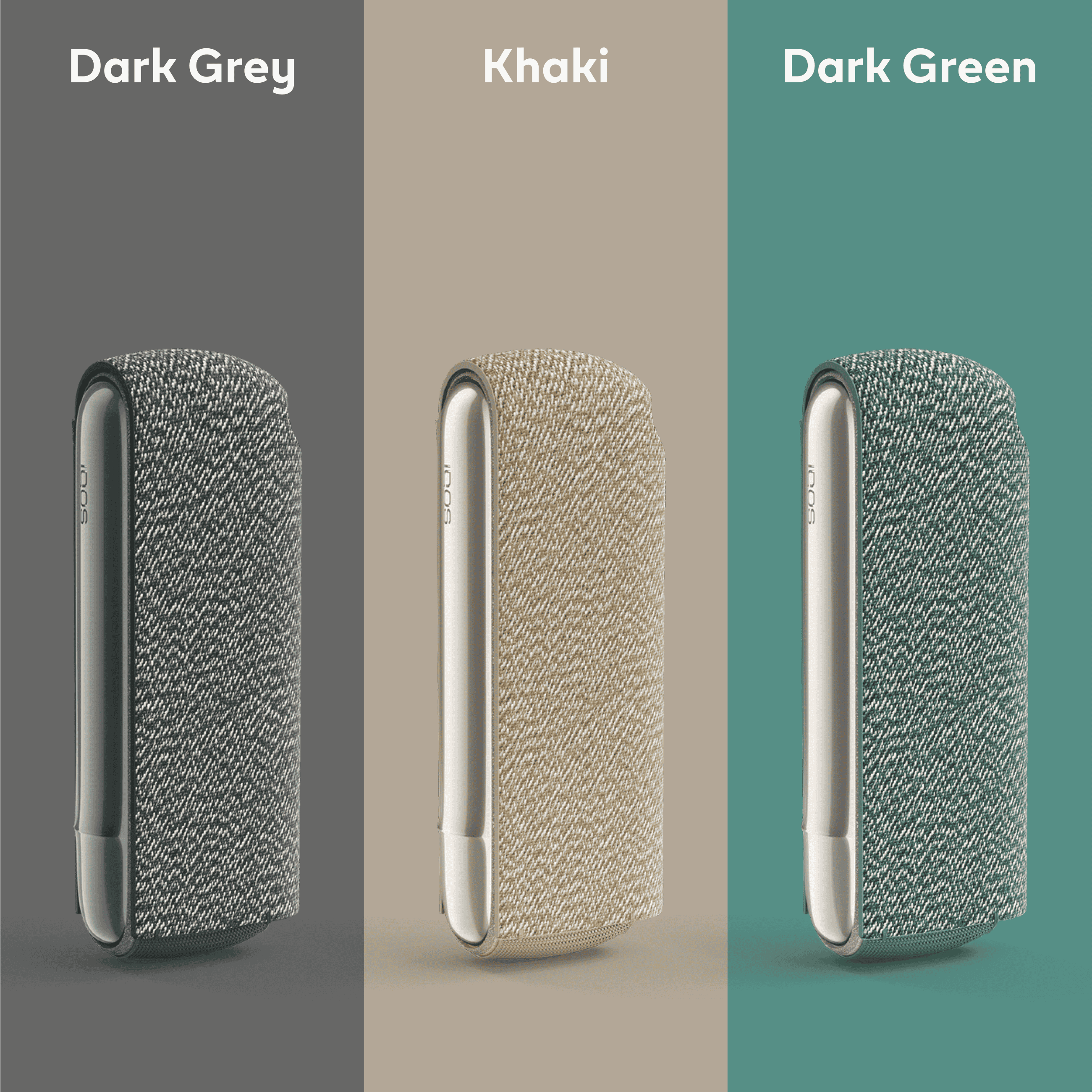 IQOS ILUMA Stoffhülle Dark Green (Dark Green)